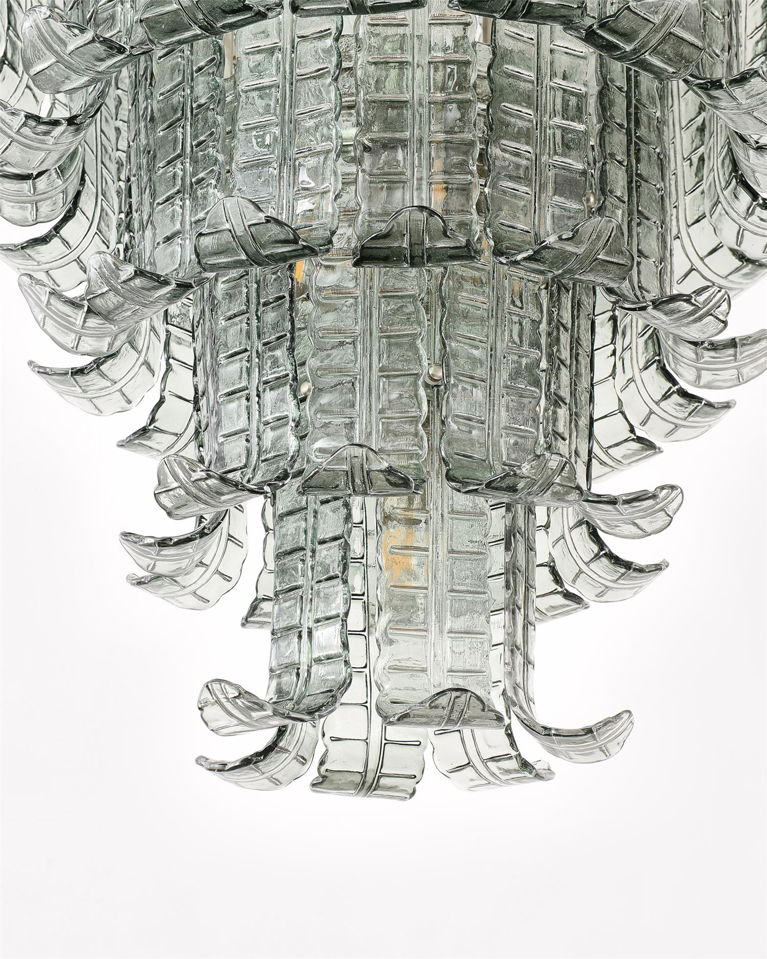 Aurora Chandelier Cascade Murano Glass Tiered Vintage - Neutralighting