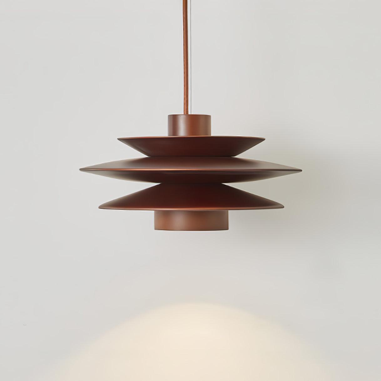 Eldora Holz Retro Pendelleuchte-Letslighting