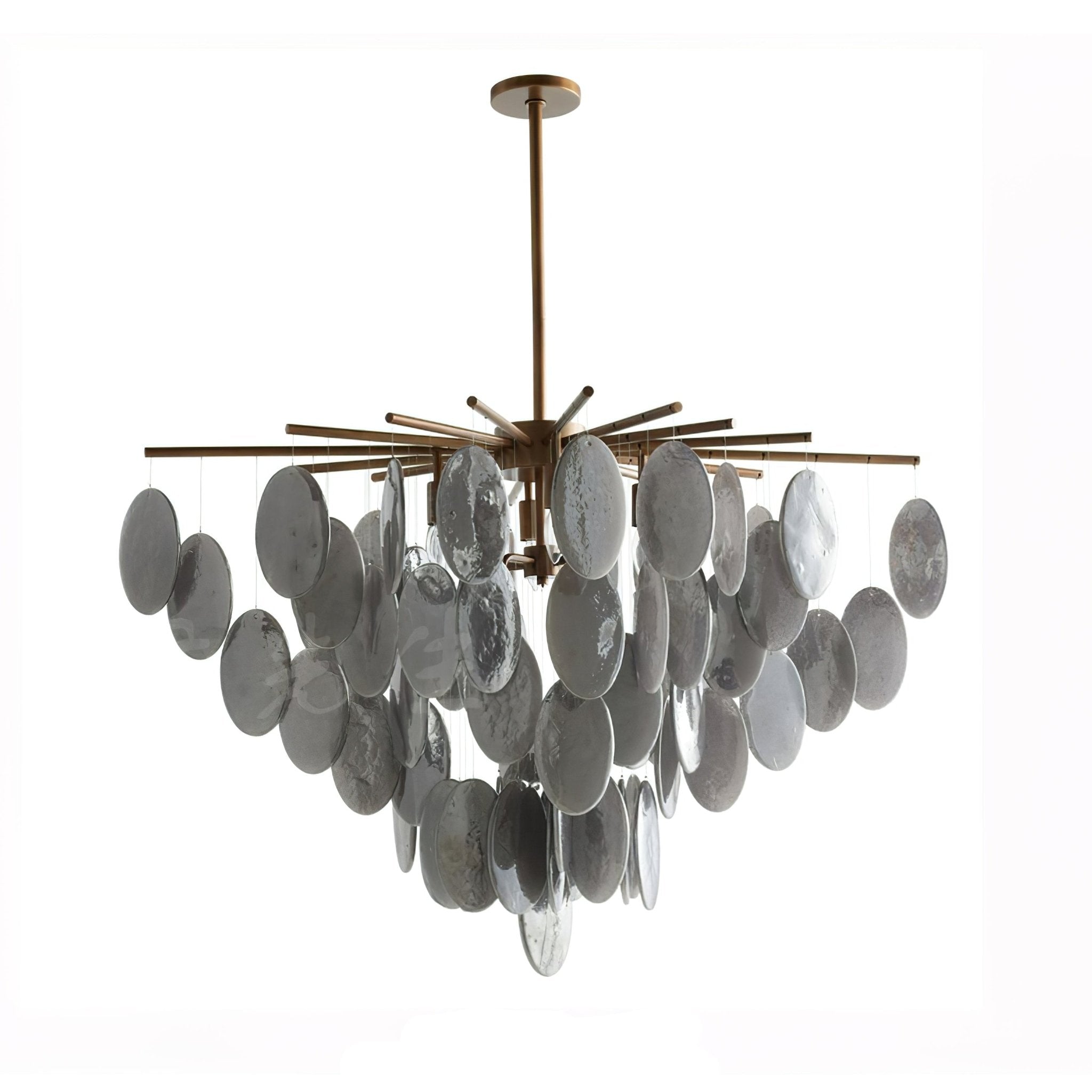 Isaiah Luxus-Glas-Kronleuchter-Letslighting