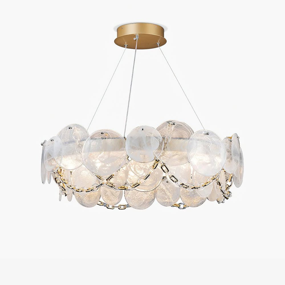 Ruby Luxus-Glas-Kronleuchter-Letslighting