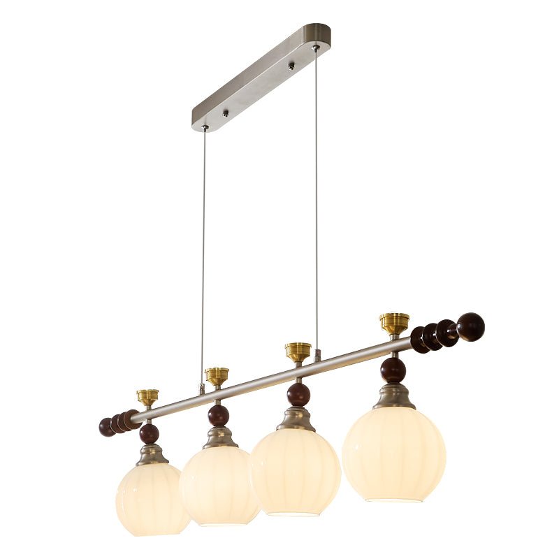 Otheia Eleganz Vintage Linear Holz Pendelleuchte-Letslighting