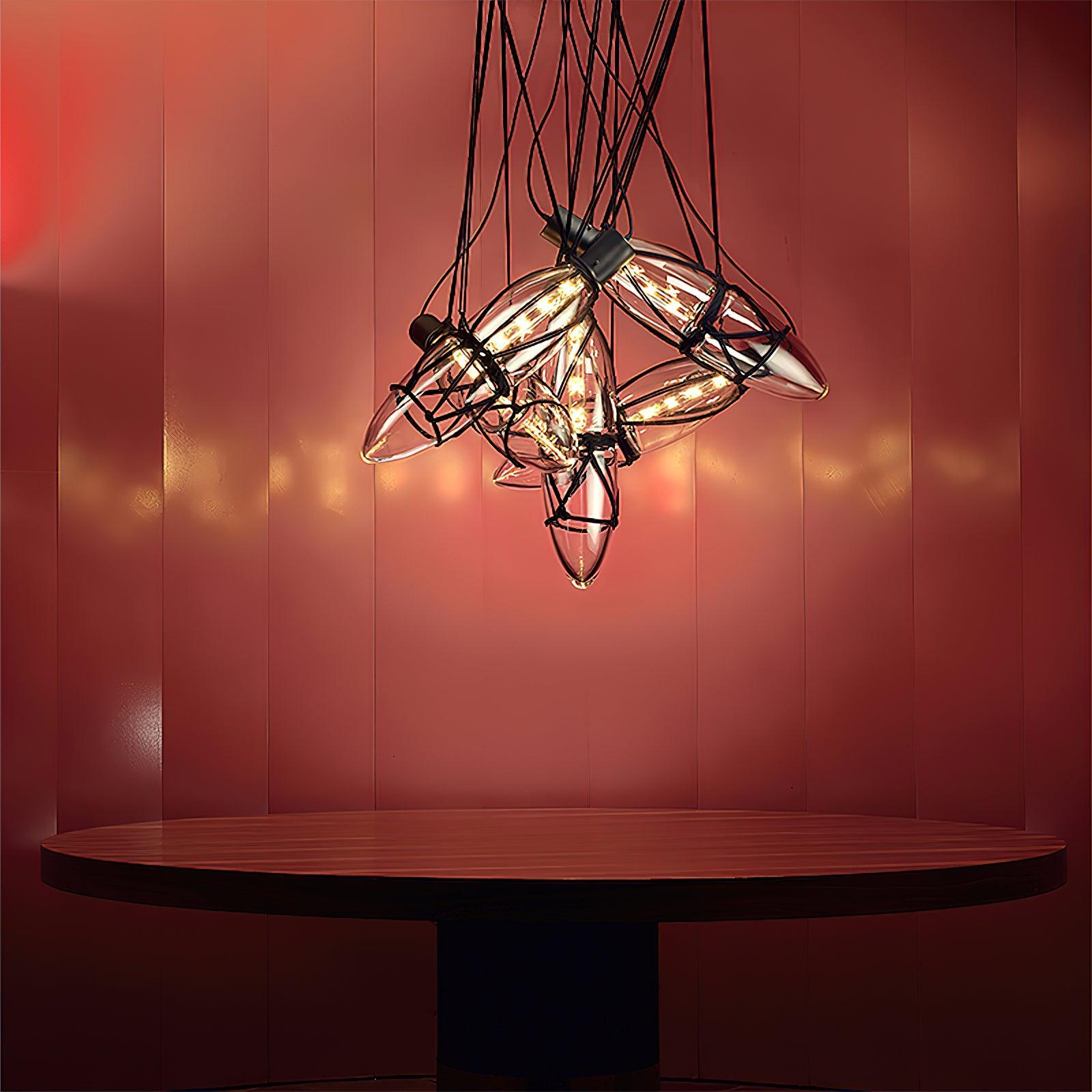 Avlireth Individuelle Kreativität Flaschenglas Pendelleuchte-Letslighting