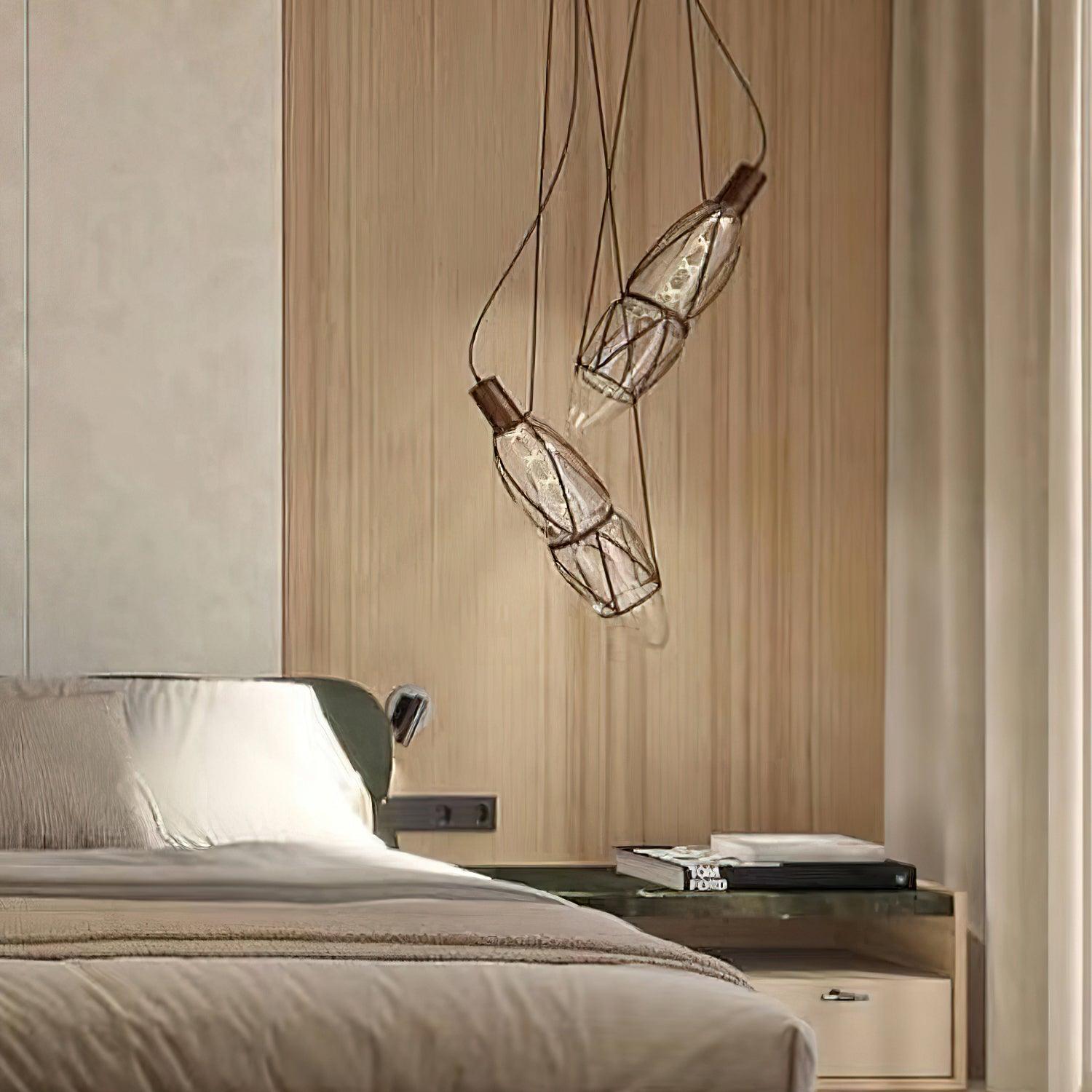Avlireth Individuelle Kreativität Flaschenglas Pendelleuchte-Letslighting