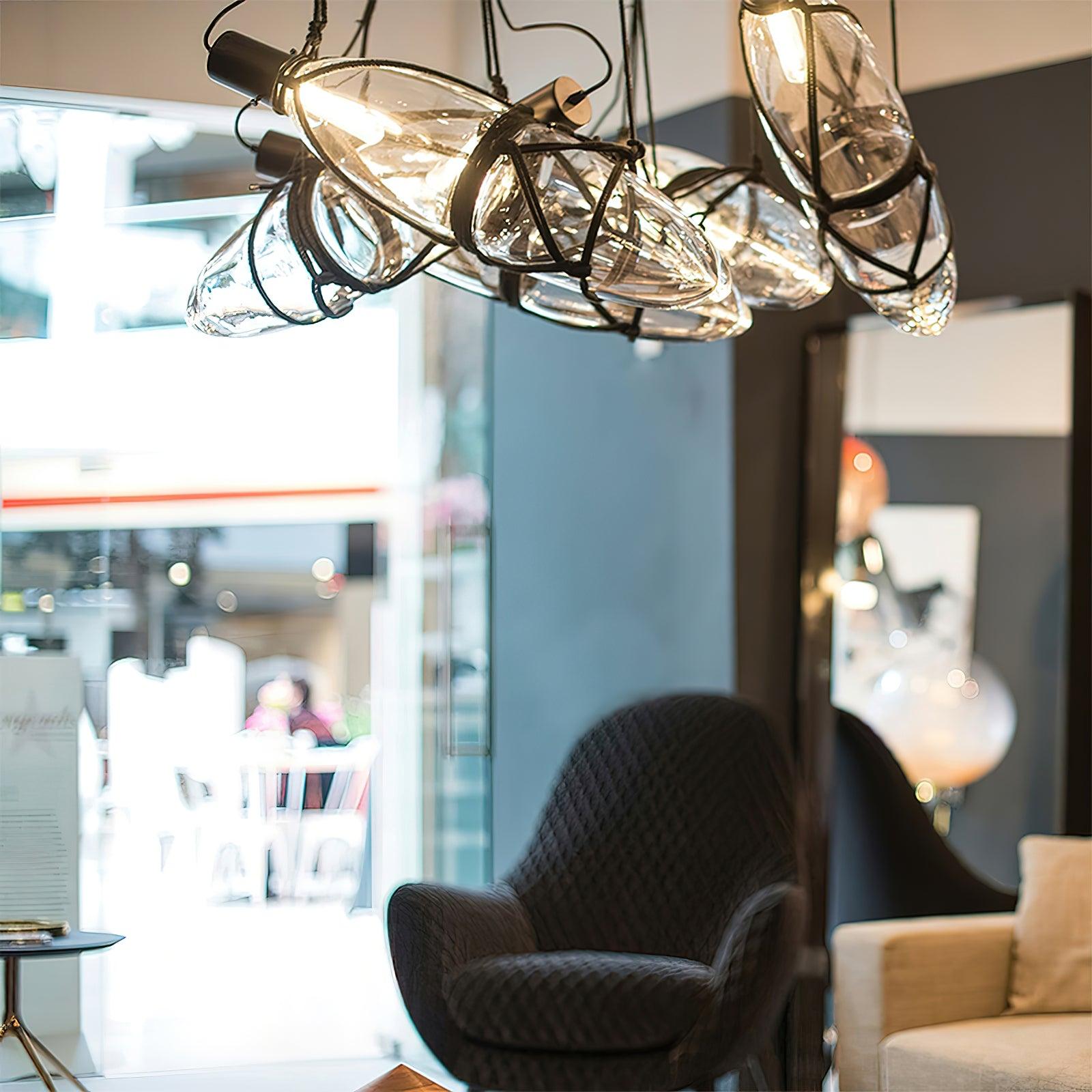 Avlireth Individuelle Kreativität Flaschenglas Pendelleuchte-Letslighting