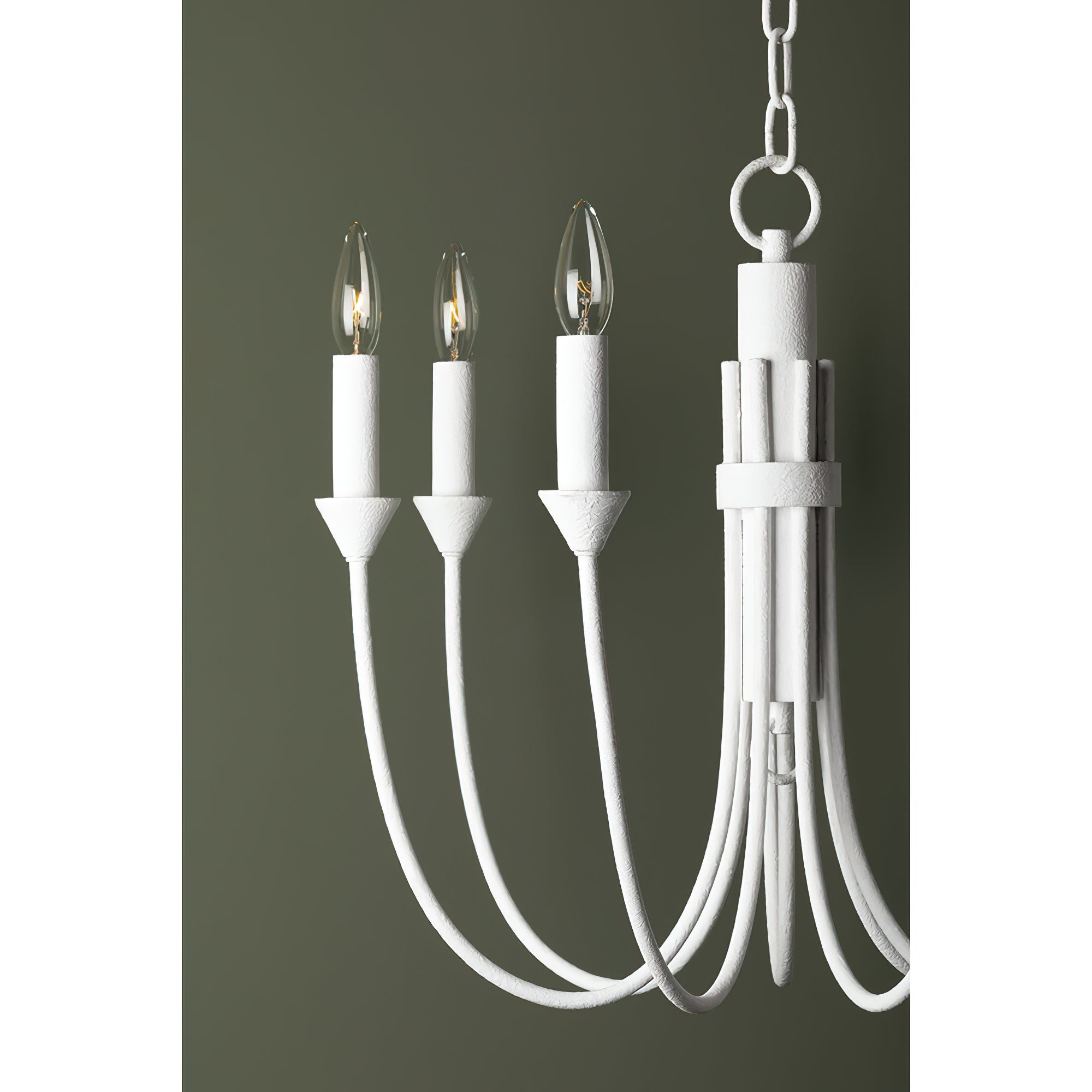 Onyx Schwarzer Industrieller Vintage Kronleuchter-Letslighting