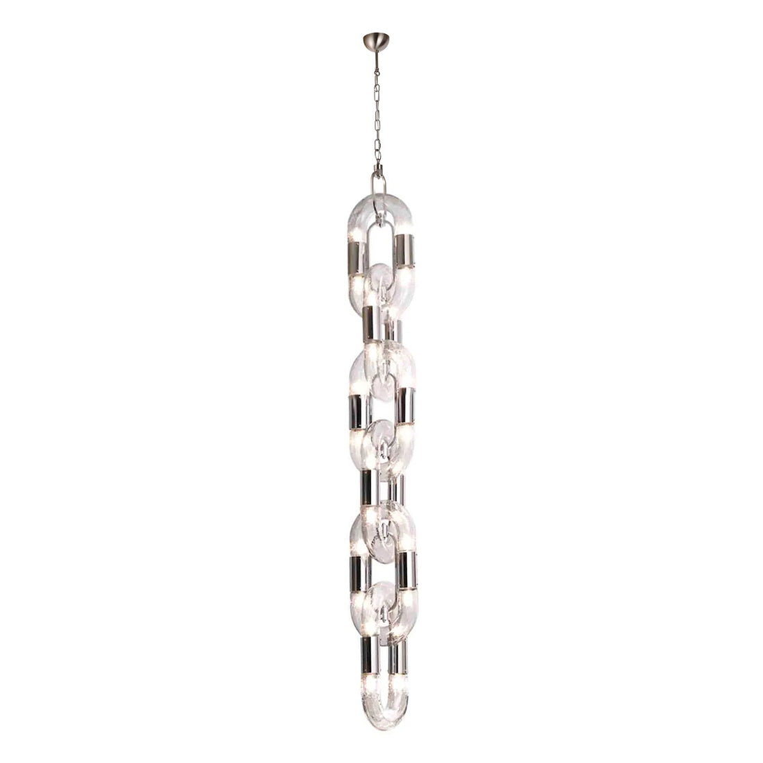 Flamara Moderne Pendelleuchte Edelstahl Kettendesign-Letslighting
