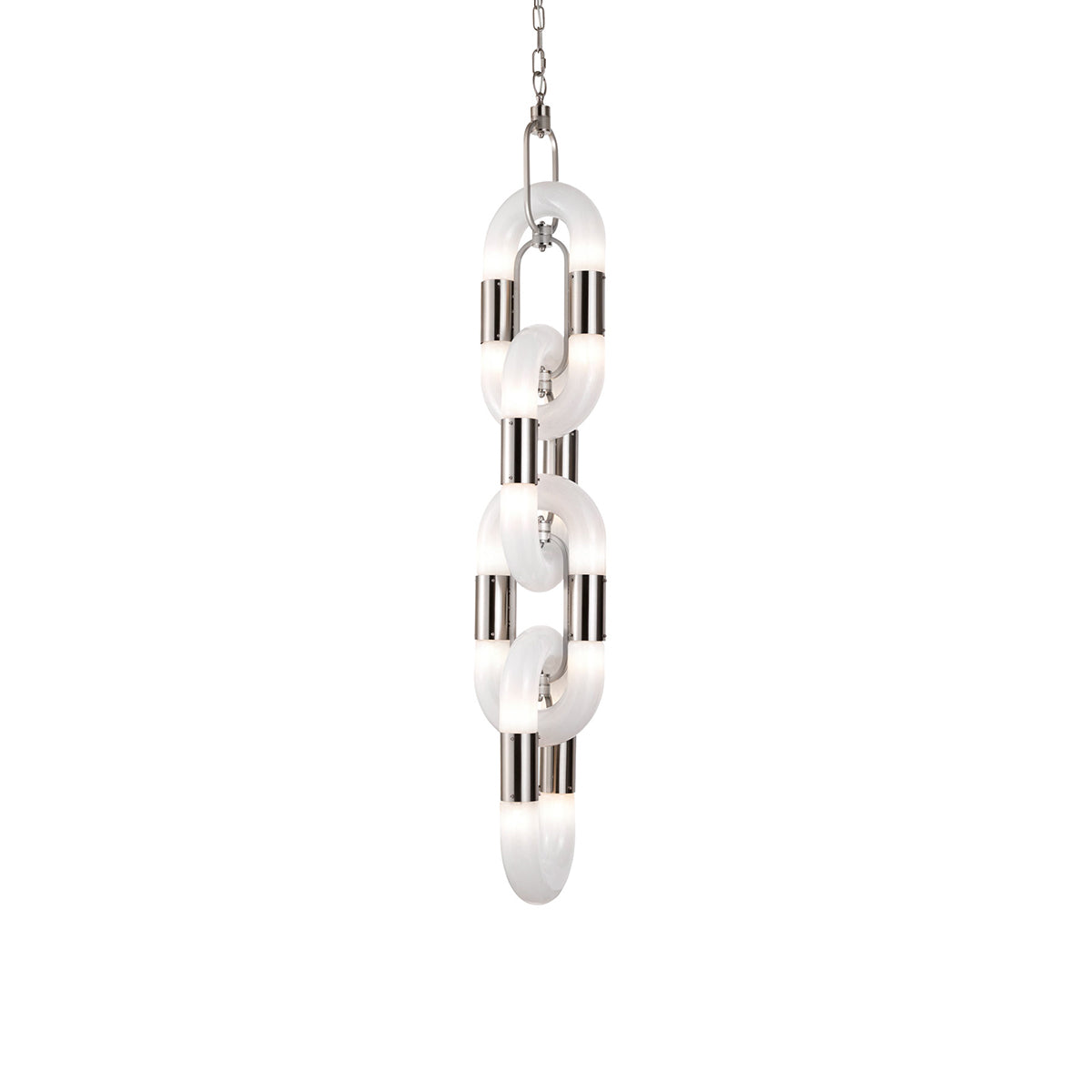 Flamara Moderne Pendelleuchte Edelstahl Kettendesign-Letslighting