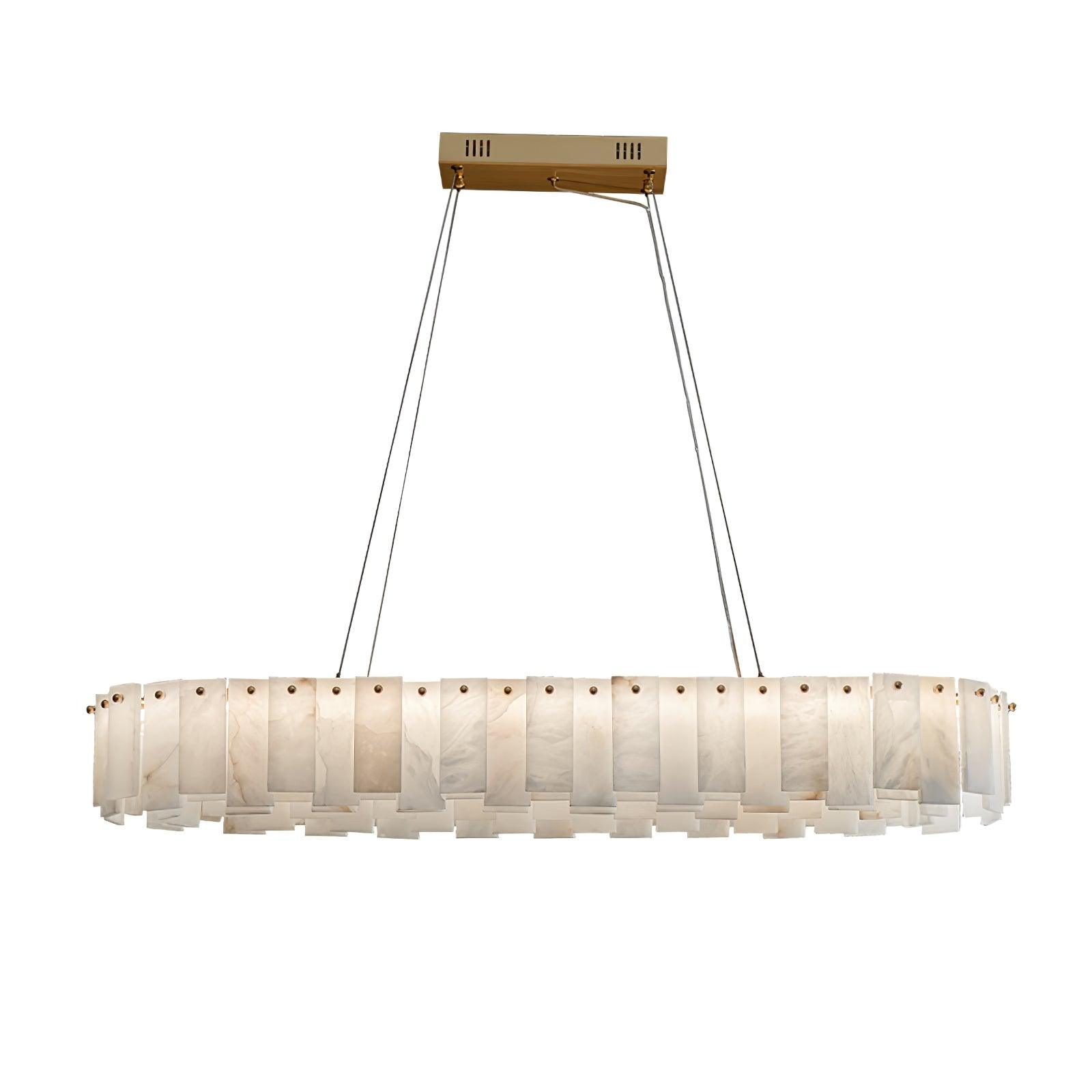 Vodore Alabaster Pendant Light Chandelier - Neutralighting