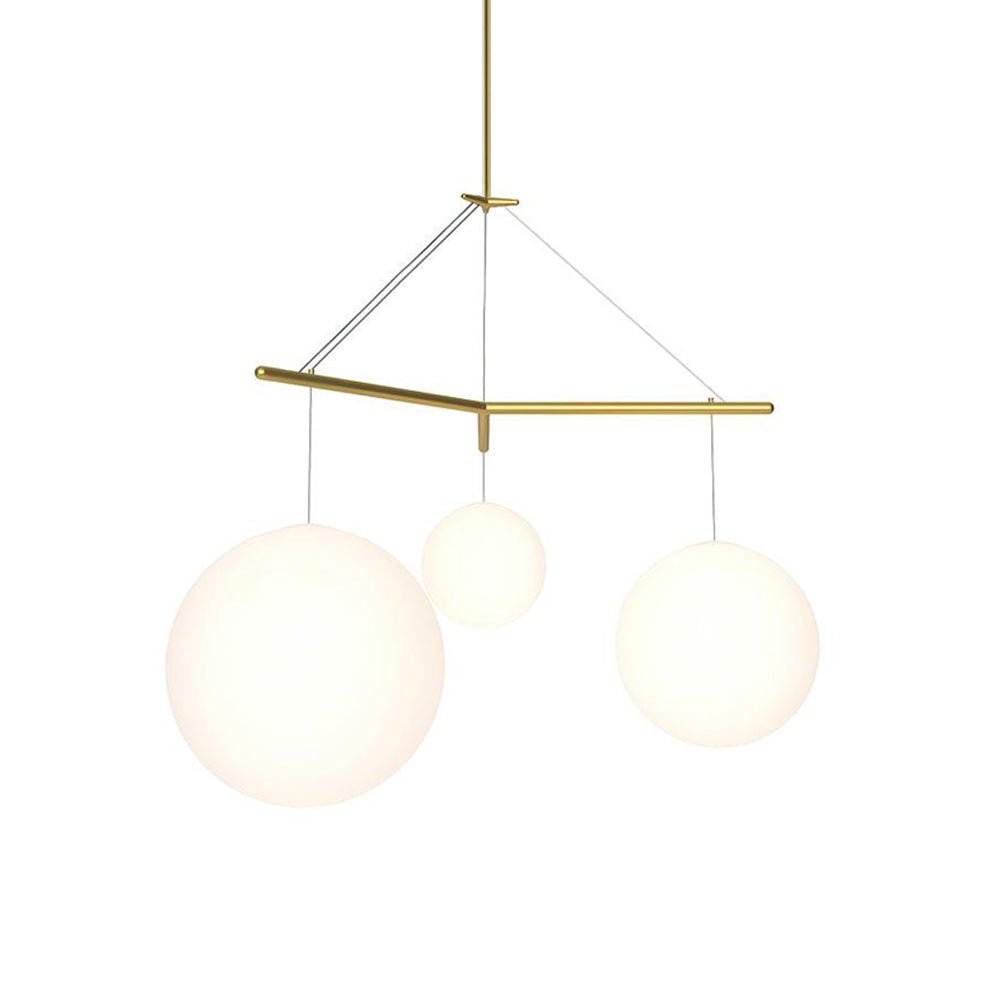 Triad Minimalistisch Glas Pendelleuchte-Letslighting