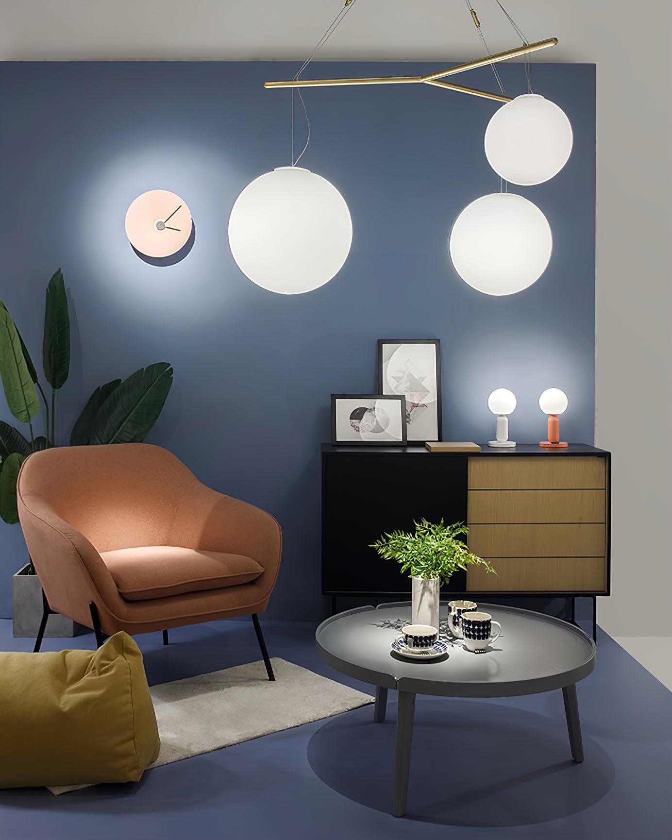 Triad Minimalistisch Glas Pendelleuchte-Letslighting