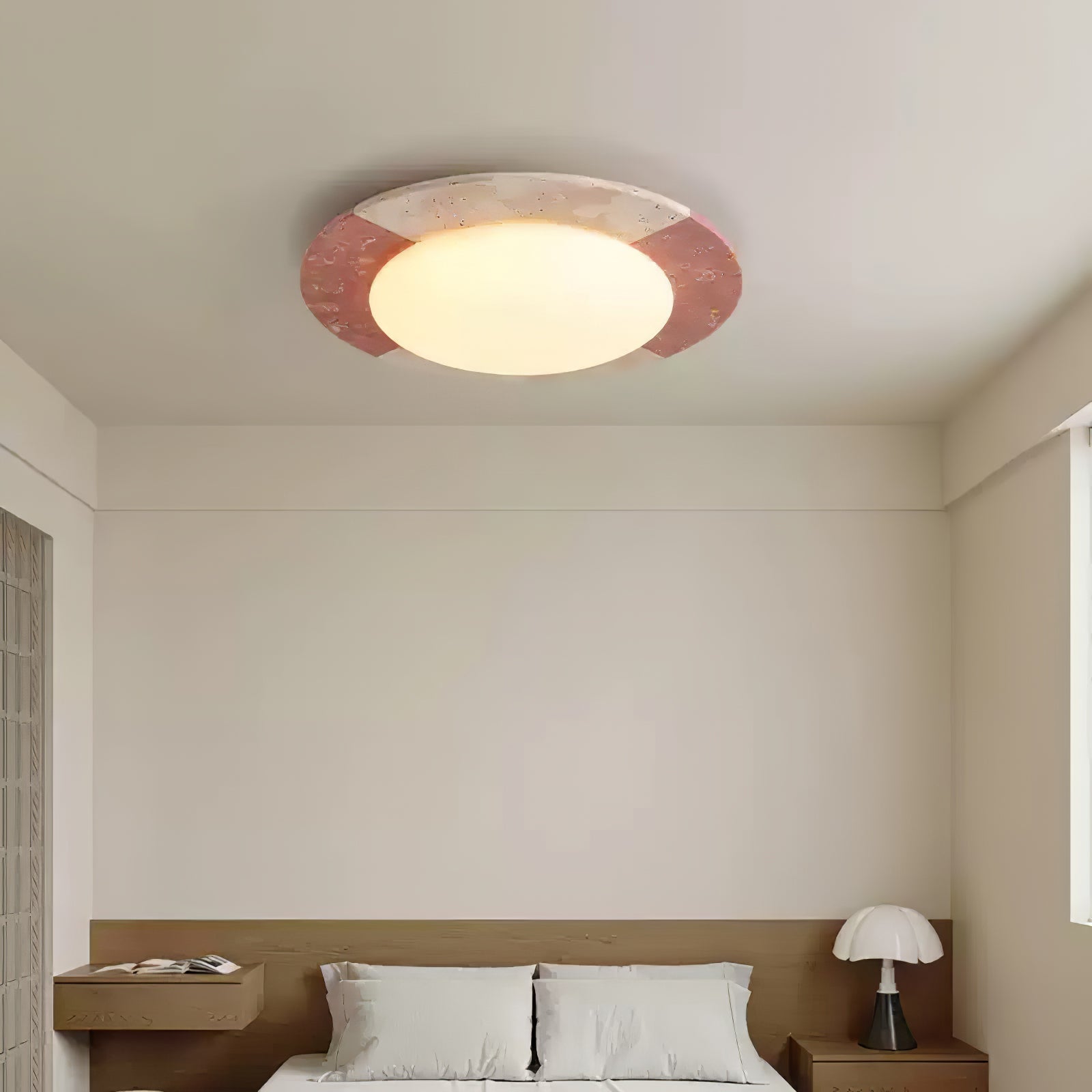 Zeraeos Travertine Ceiling Light - Neutralighting