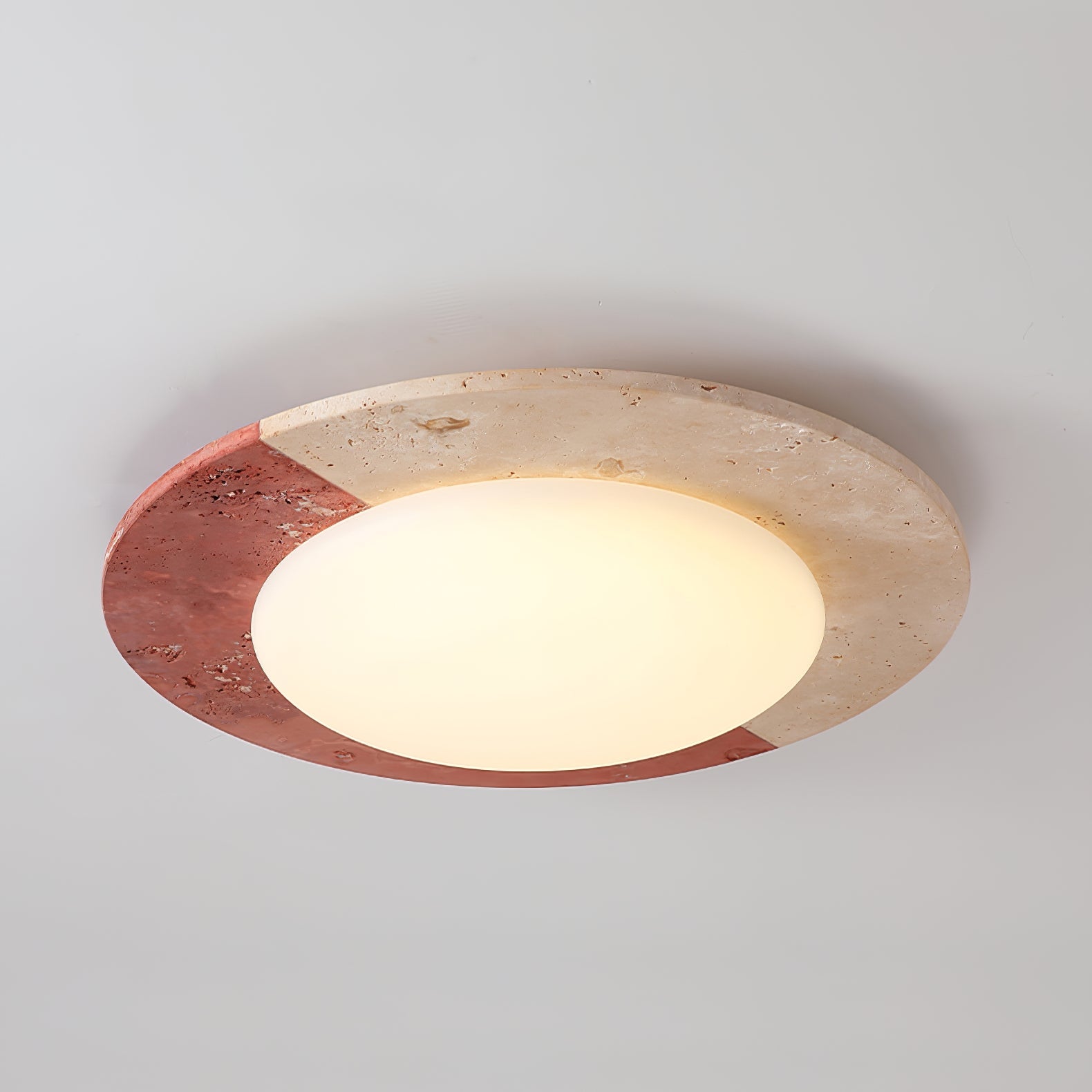 Zeraeos Travertine Ceiling Light - Neutralighting