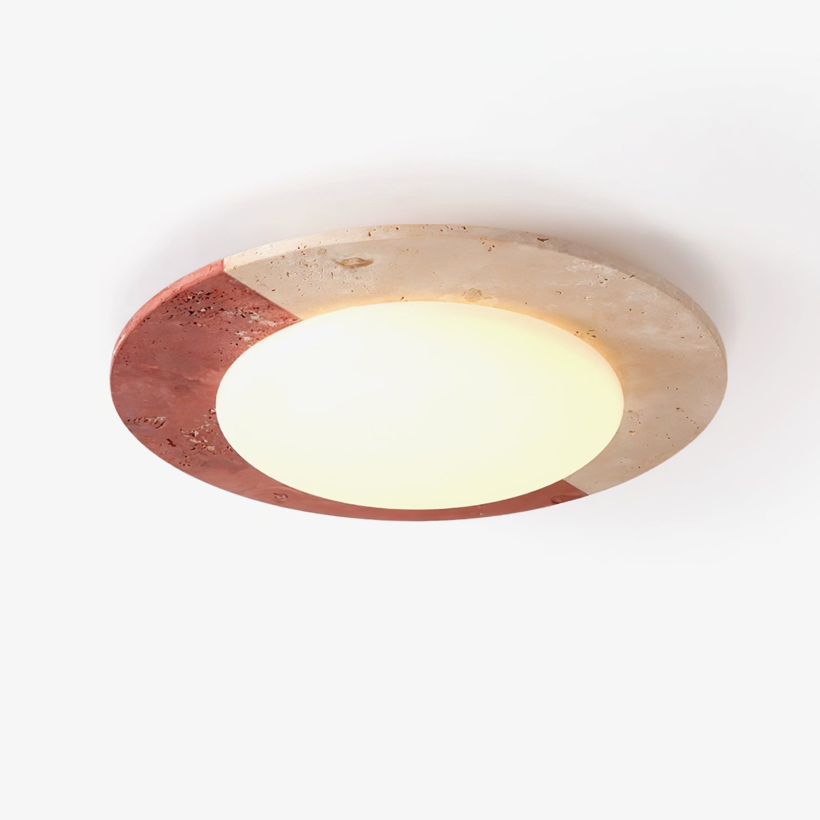 Zeraeos Travertine Ceiling Light - Neutralighting