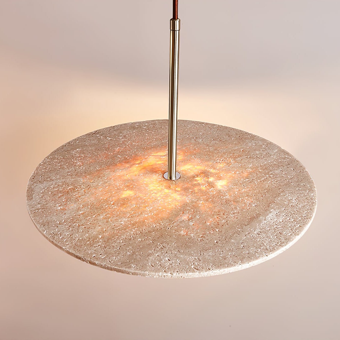 Vera Travertine Pendant Light - Neutralighting