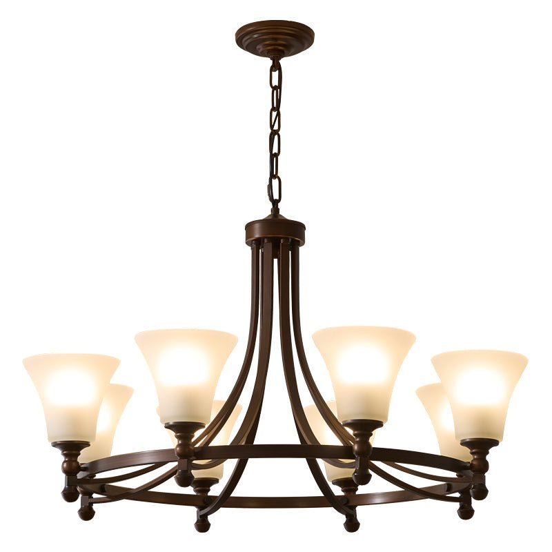 Celestine Traditionelle Eleganz Vintage Glow Kronleuchter-Letslighting
