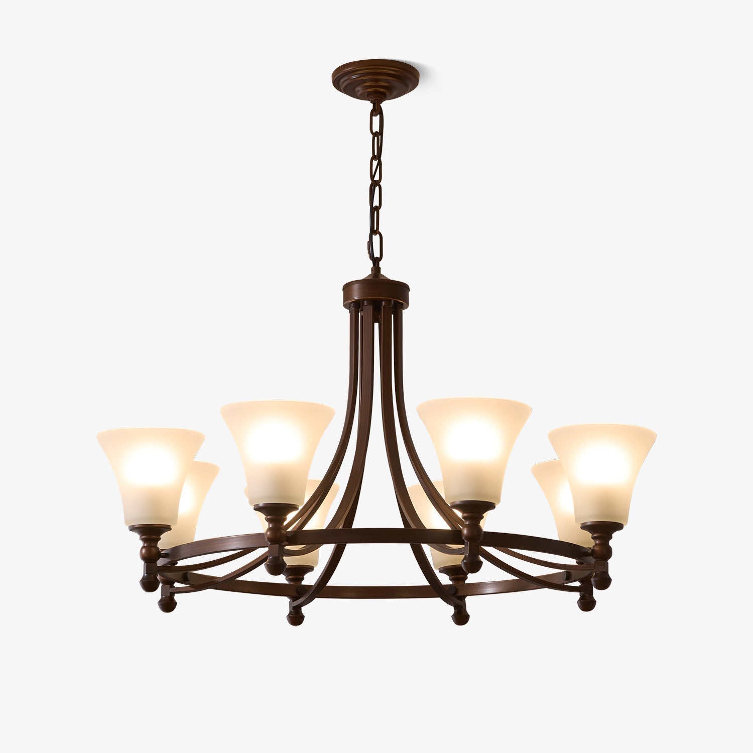 Celestine Traditionelle Eleganz Vintage Glow Kronleuchter-Letslighting