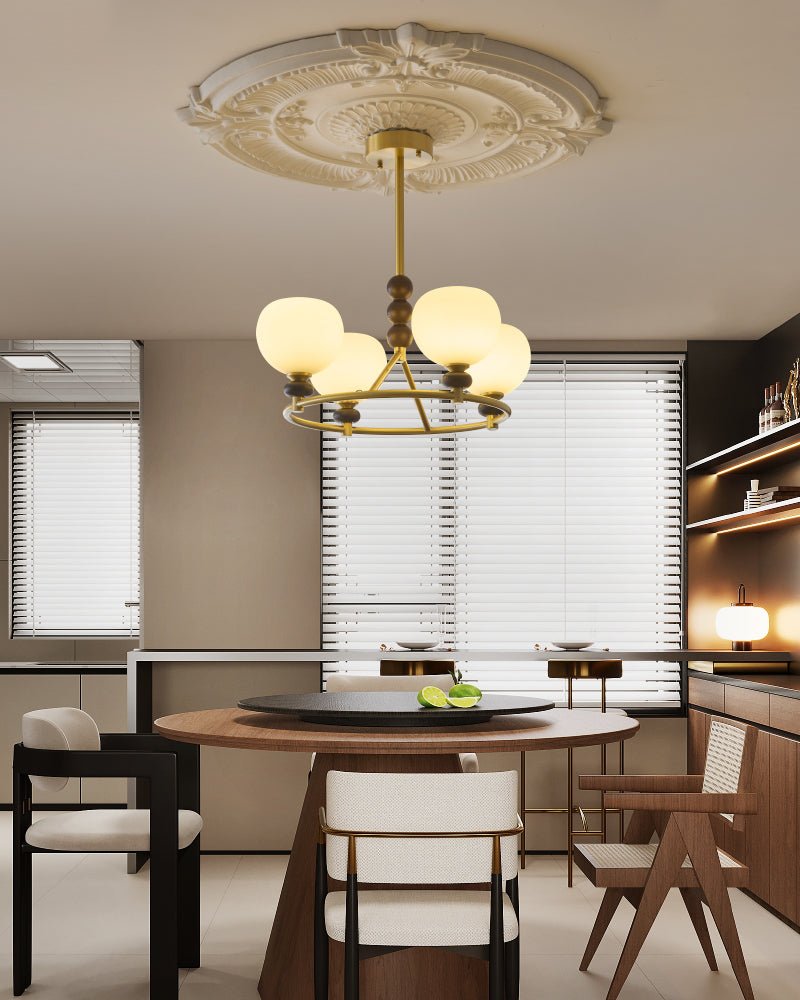 Nydoriel Premium Nordic Art Holz-Kronleuchter-Letslighting