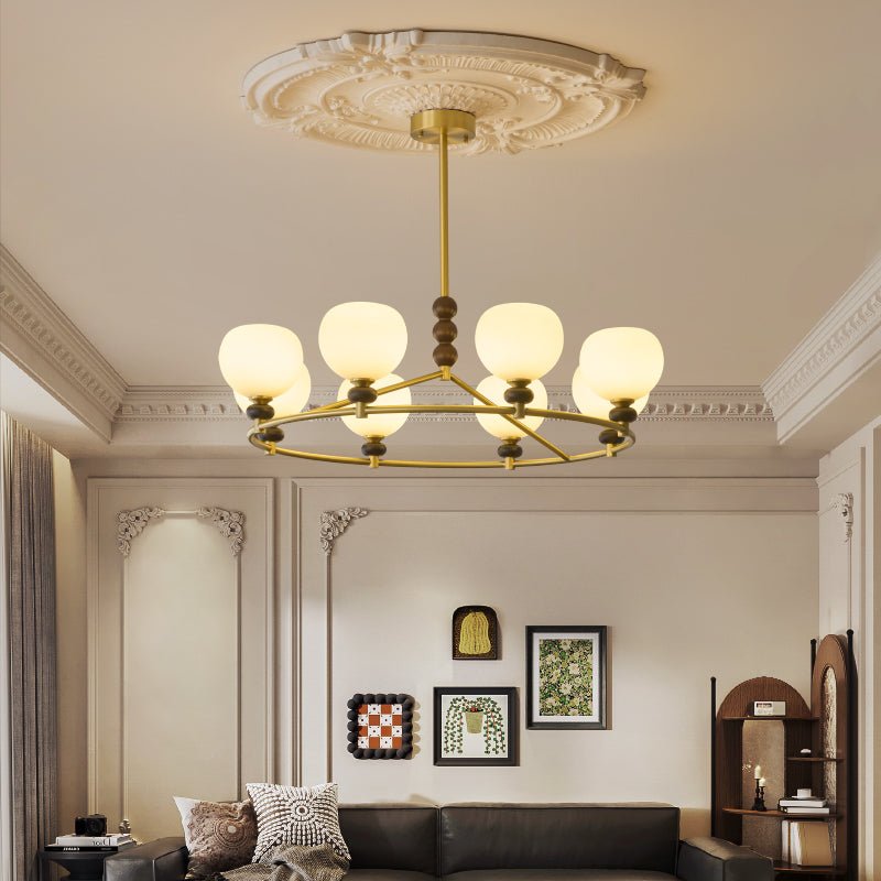 Nydoriel Premium Nordic Art Holz-Kronleuchter-Letslighting