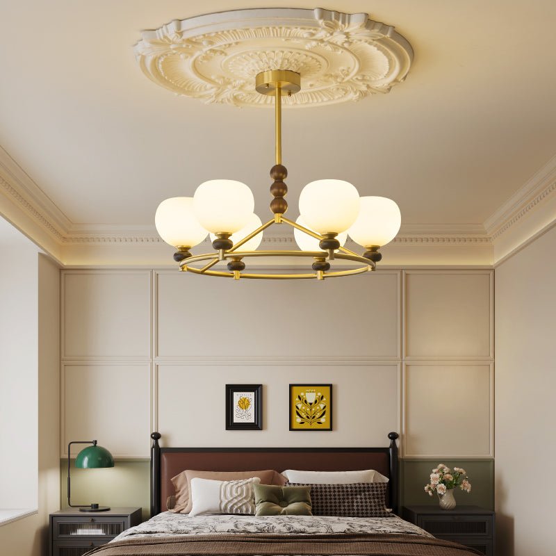 Nydoriel Premium Nordic Art Holz-Kronleuchter-Letslighting