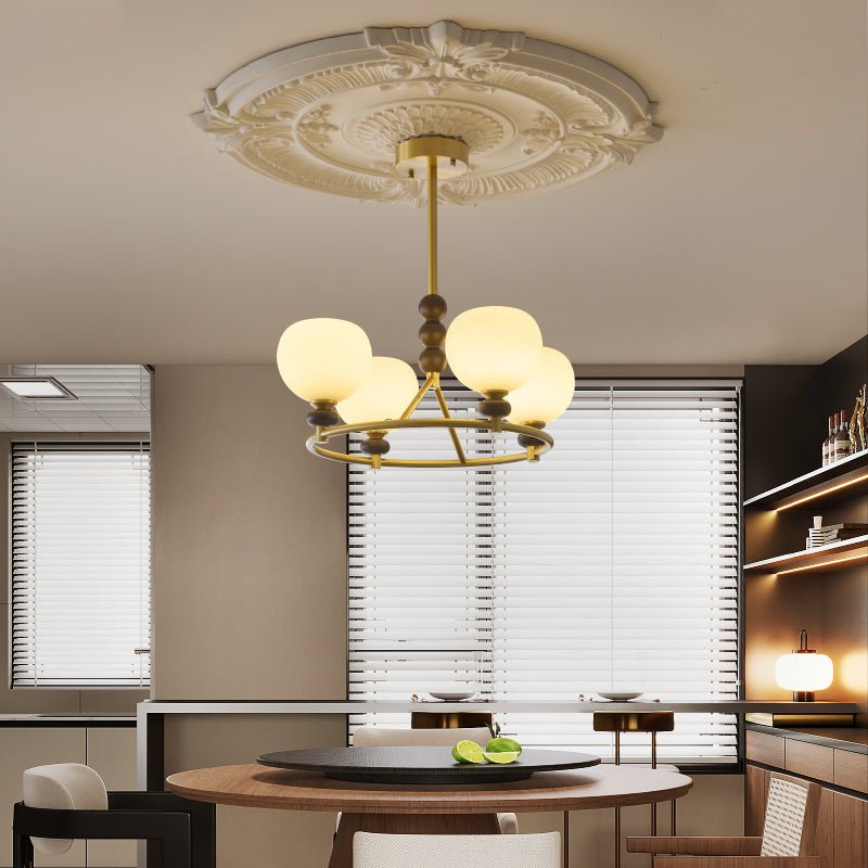 Nydoriel Premium Nordic Art Holz-Kronleuchter-Letslighting