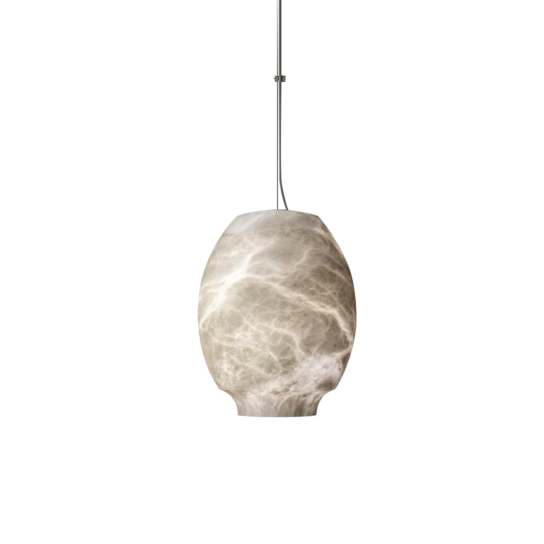 Miroir Modern Minimalist Alabaster Metal Pendant Lamp - Letslighting