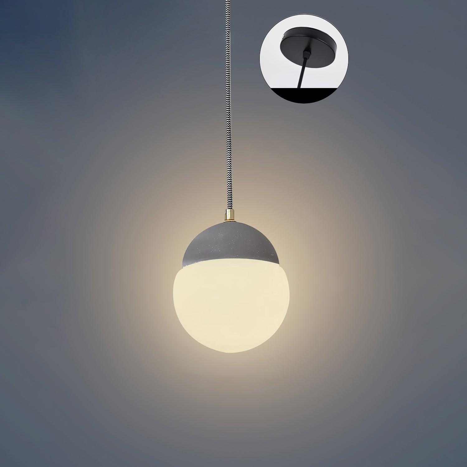 Ilraearis Glas Pendelleuchte-Letslighting