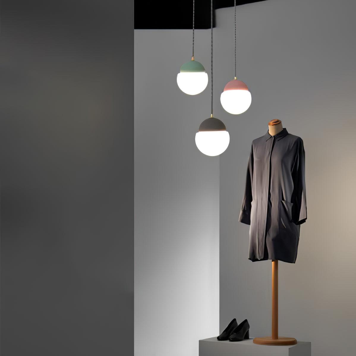 Ilraearis Glas Pendelleuchte-Letslighting
