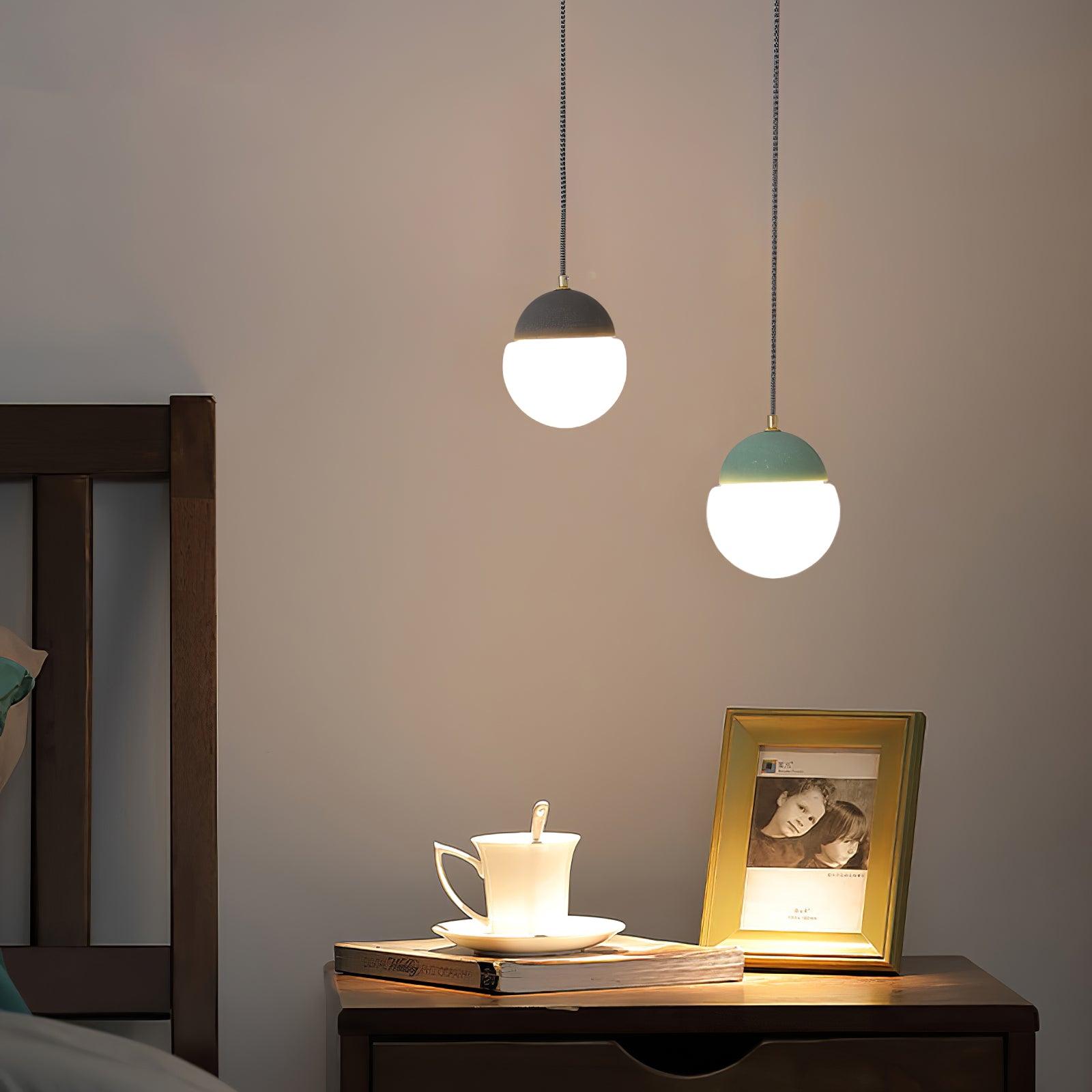 Ilraearis Glas Pendelleuchte-Letslighting