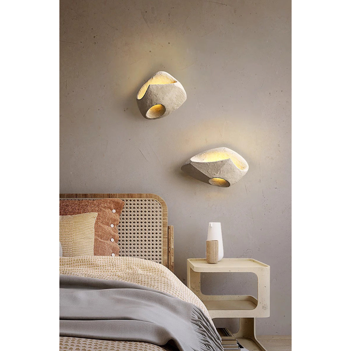 Claro Hohlzement Wandleuchte-Letslighting