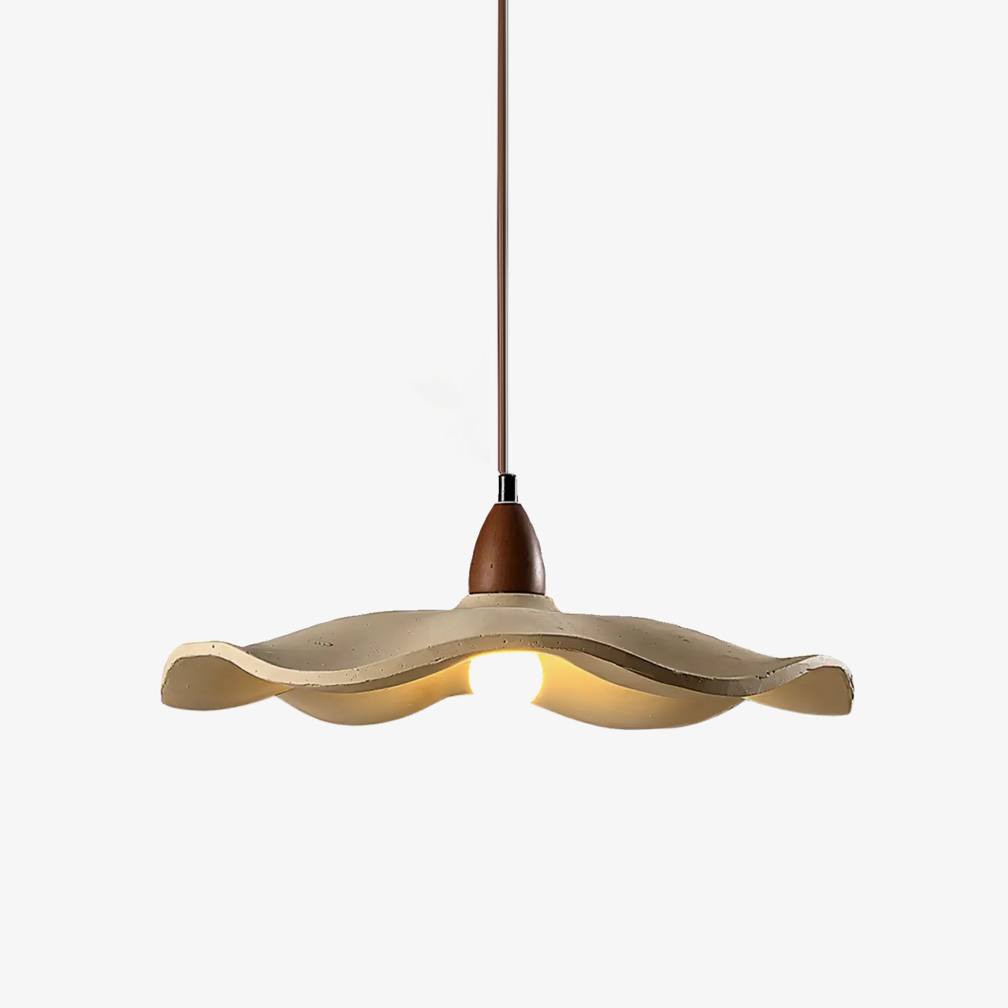 Siro Zement Welle Pendelleuchte-Letslighting