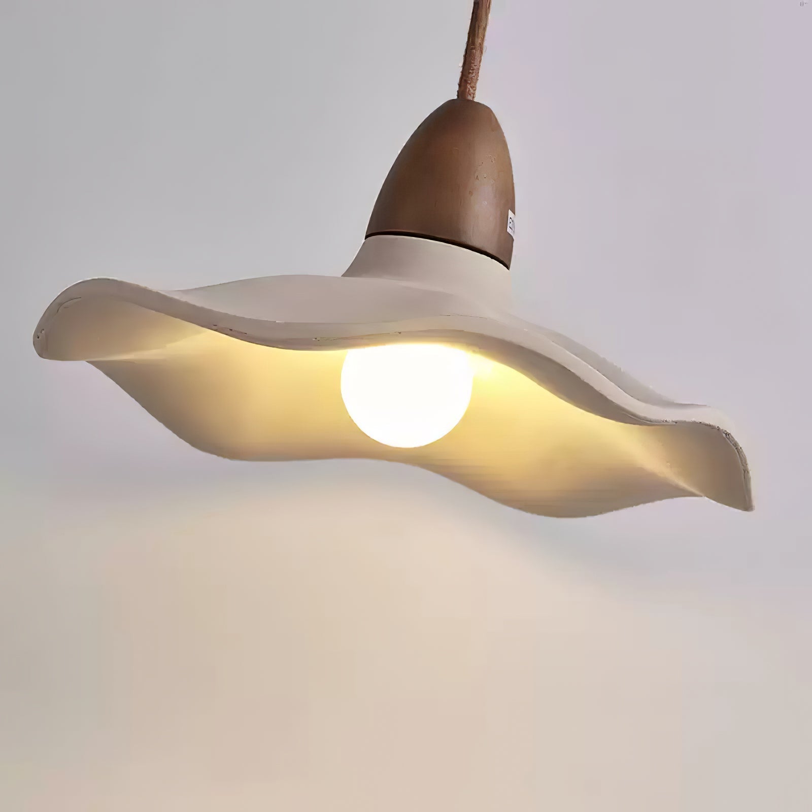 Siro Zement Welle Pendelleuchte-Letslighting