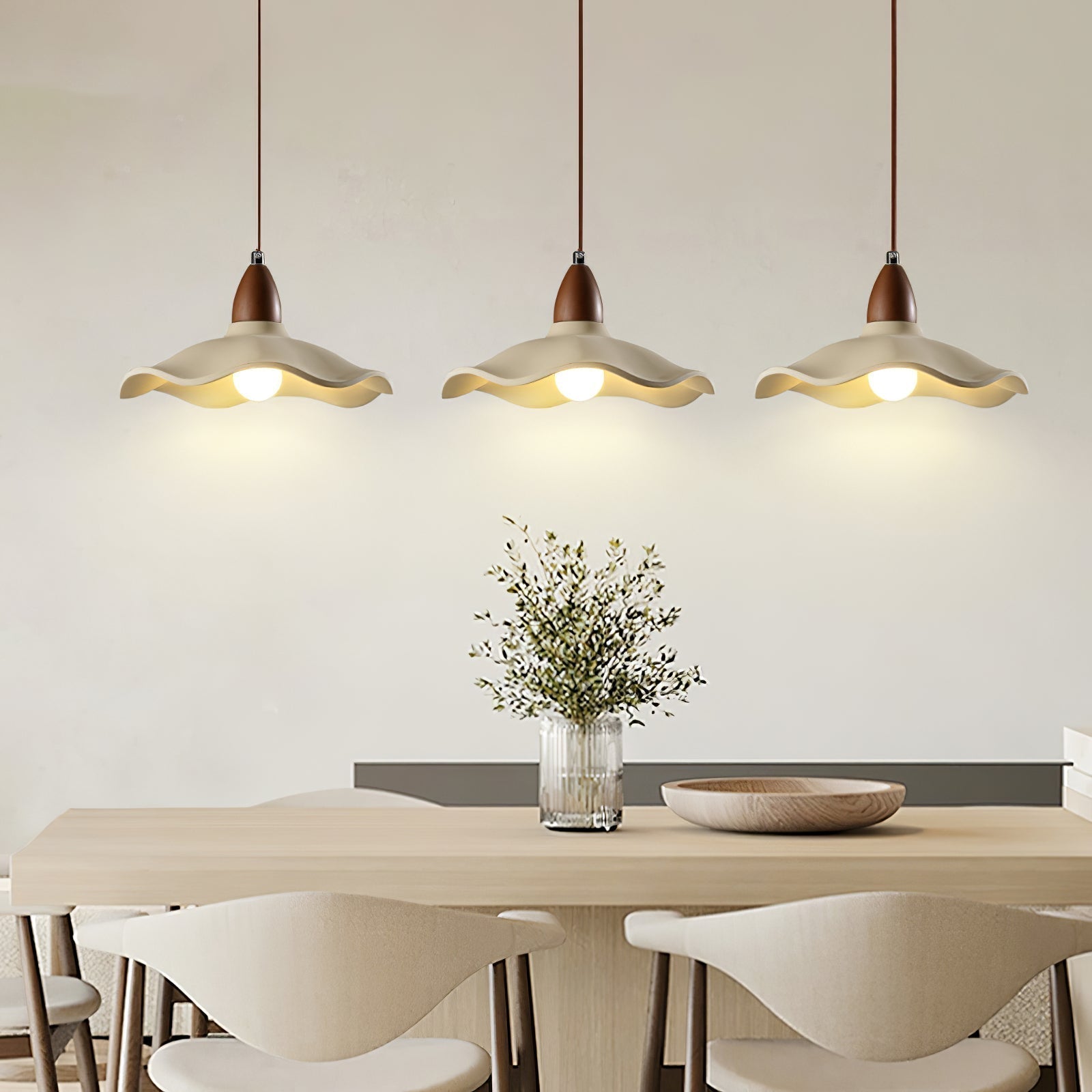 Siro Zement Welle Pendelleuchte-Letslighting