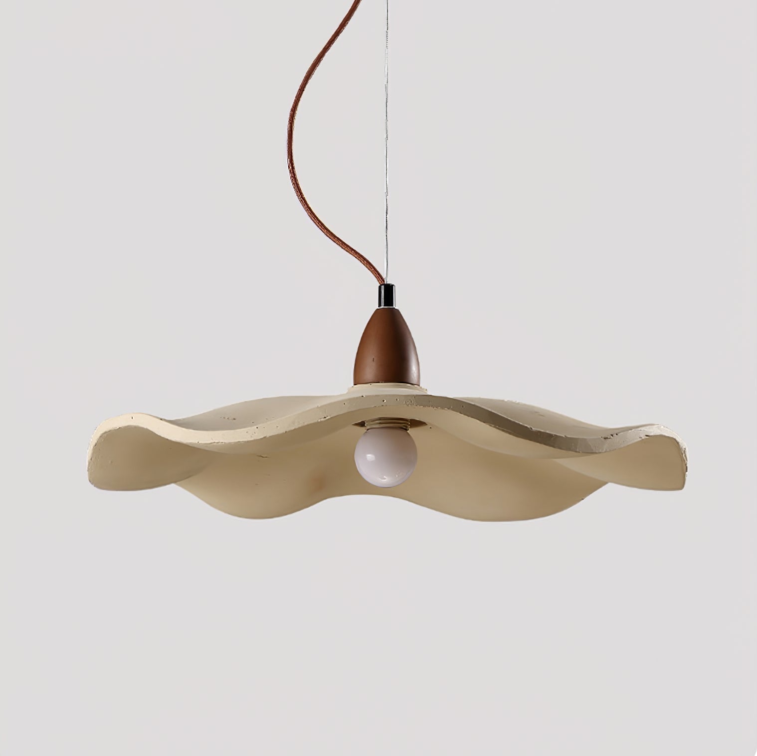 Siro Zement Welle Pendelleuchte-Letslighting