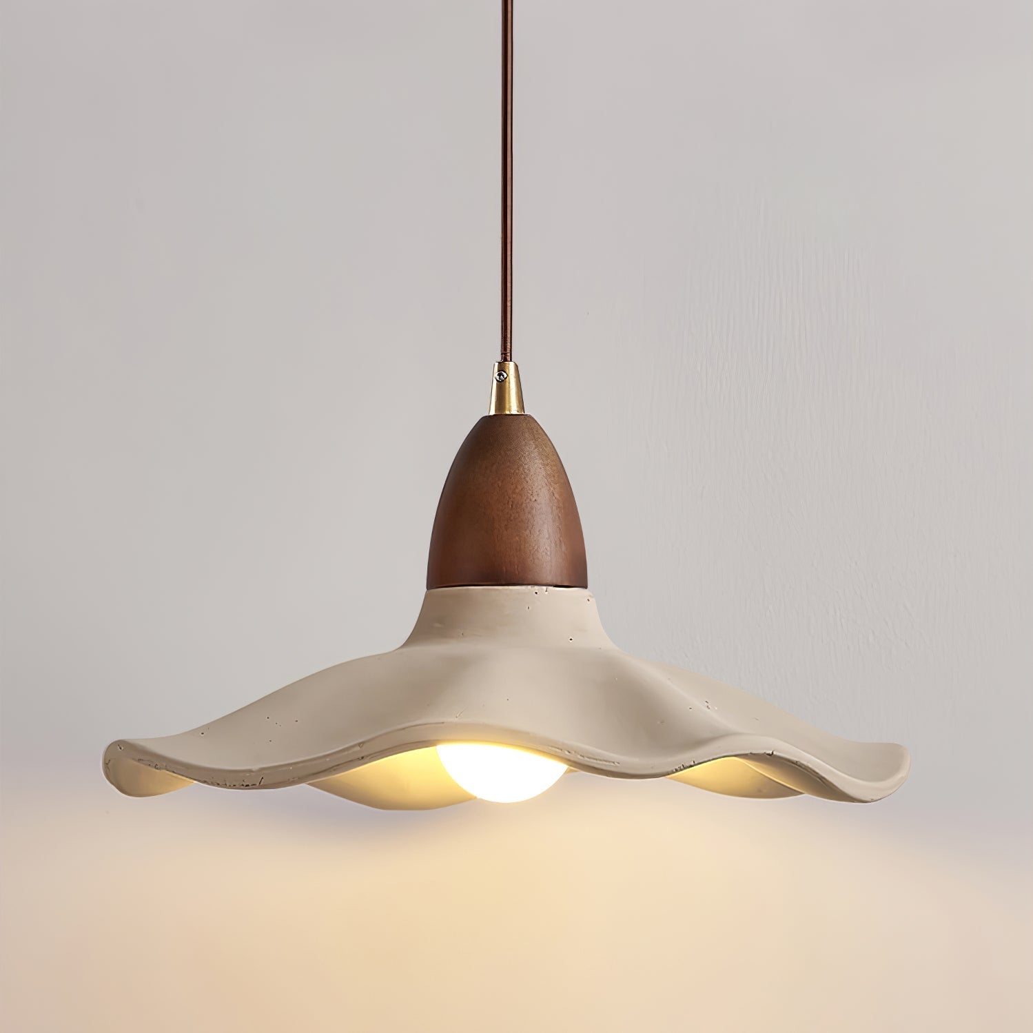 Siro Zement Welle Pendelleuchte-Letslighting