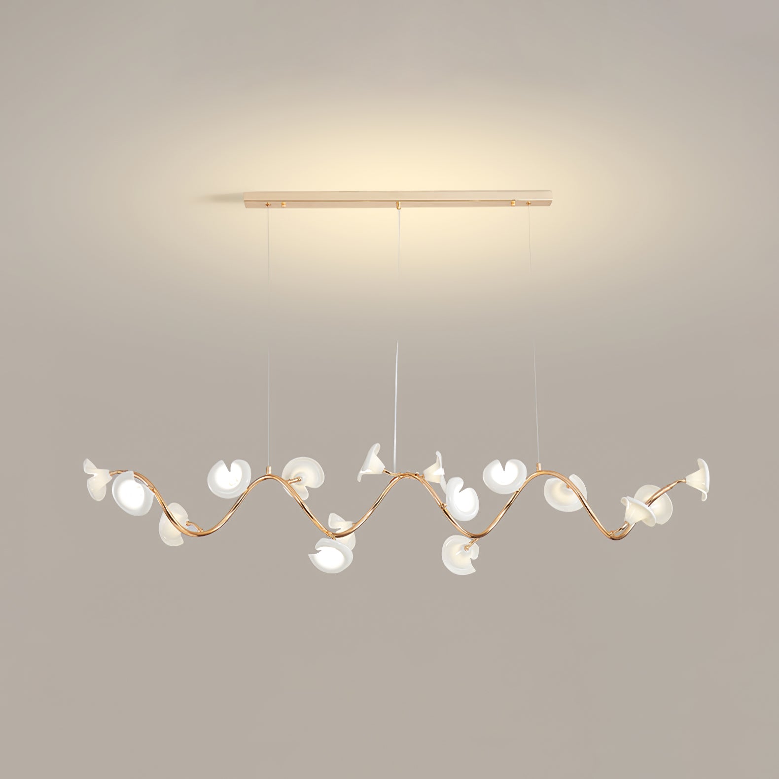 Aurora Kronleuchter Blüte Zweig Elegant-Letslighting