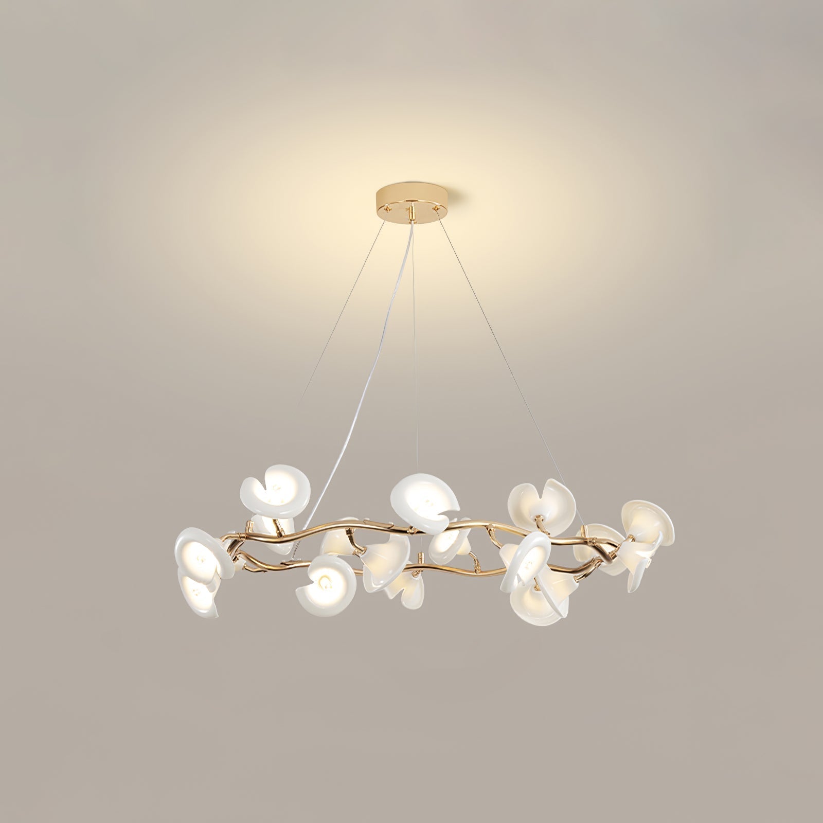 Aurora Kronleuchter Blüte Zweig Elegant-Letslighting