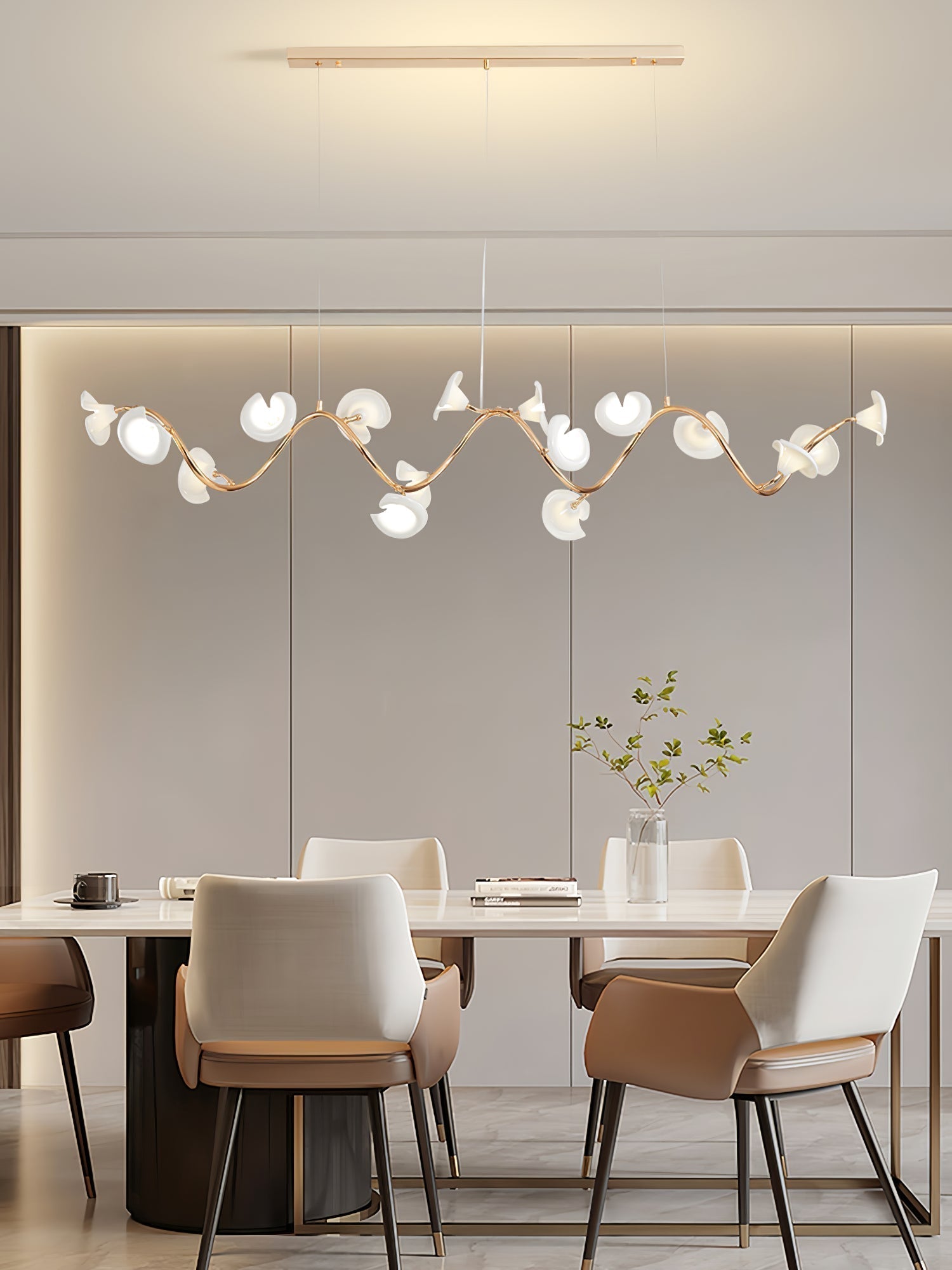 Aurora Kronleuchter Blüte Zweig Elegant-Letslighting