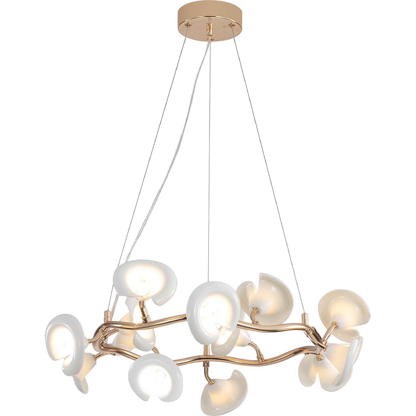 Aurora Kronleuchter Blüte Zweig Elegant-Letslighting