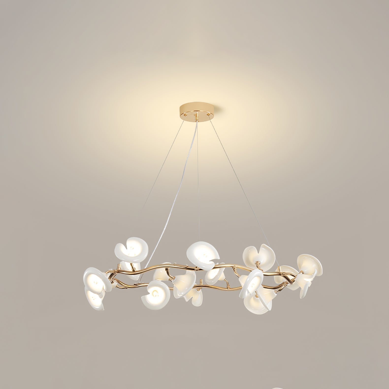 Aurora Kronleuchter Blüte Zweig Elegant-Letslighting