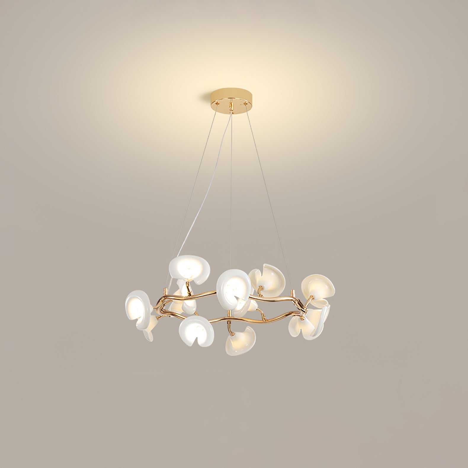 Aurora Kronleuchter Blüte Zweig Elegant-Letslighting