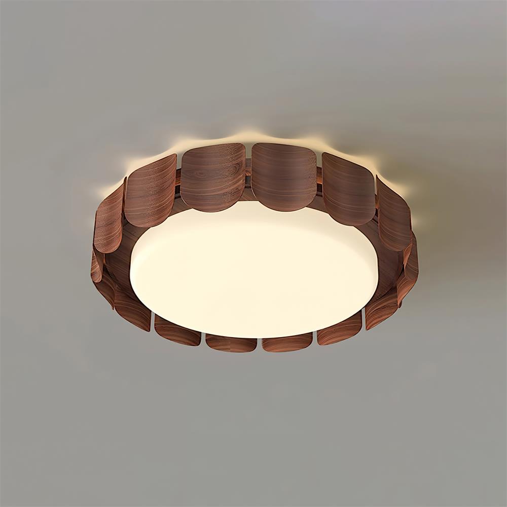 Ardura Walnuss LED Deckenleuchte-Letslighting