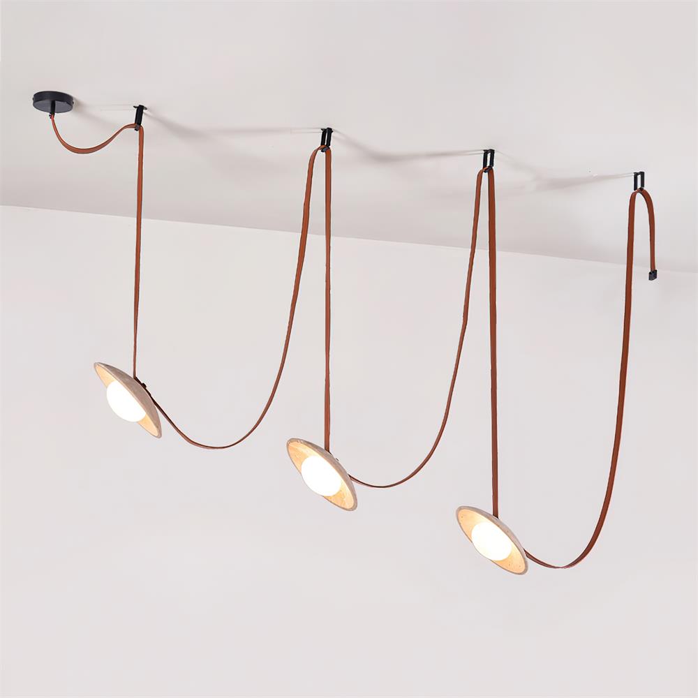 Ritta Kronleuchter Travertin Multi-Pendelleuchte-Letslighting