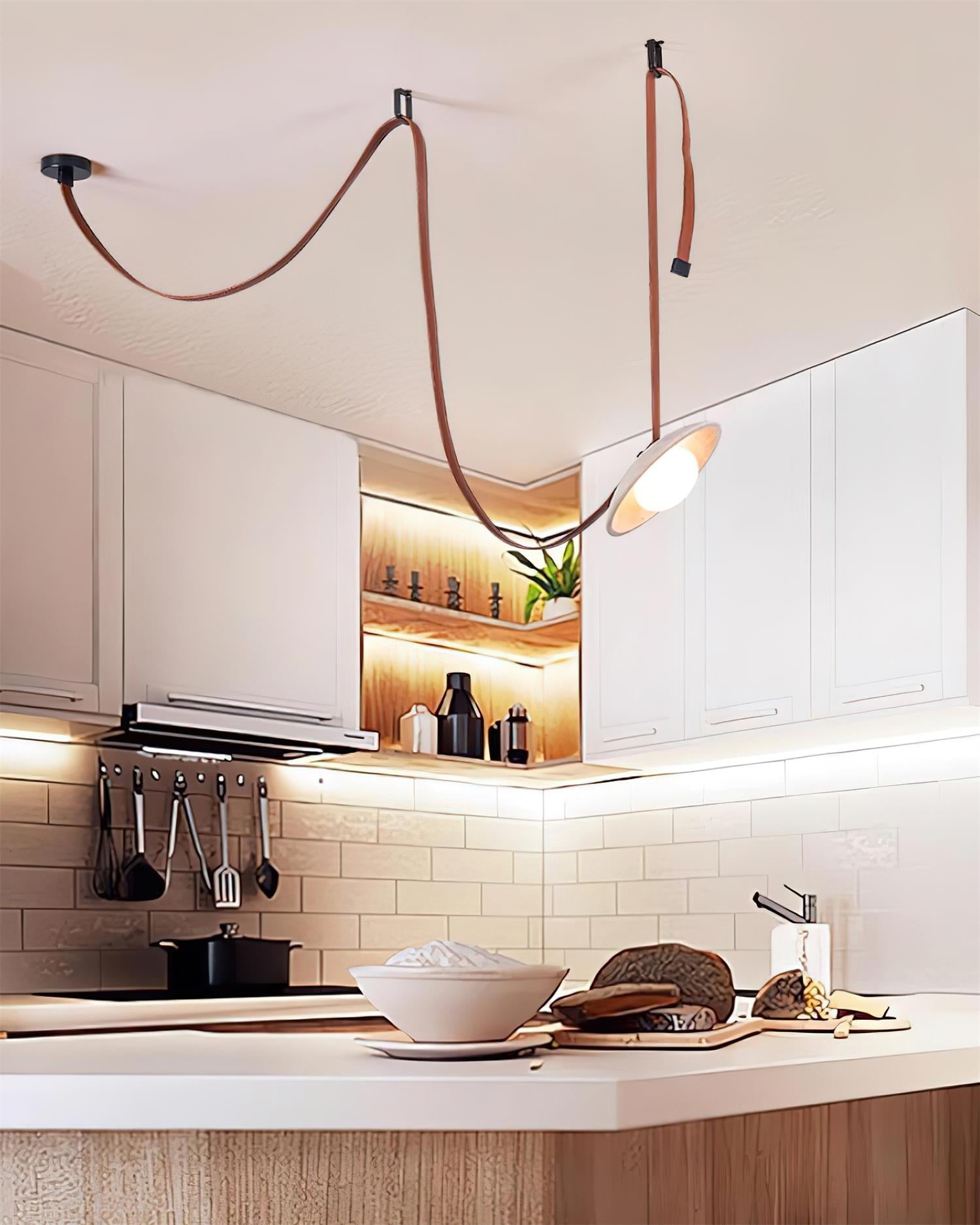 Ritta Kronleuchter Travertin Multi-Pendelleuchte-Letslighting