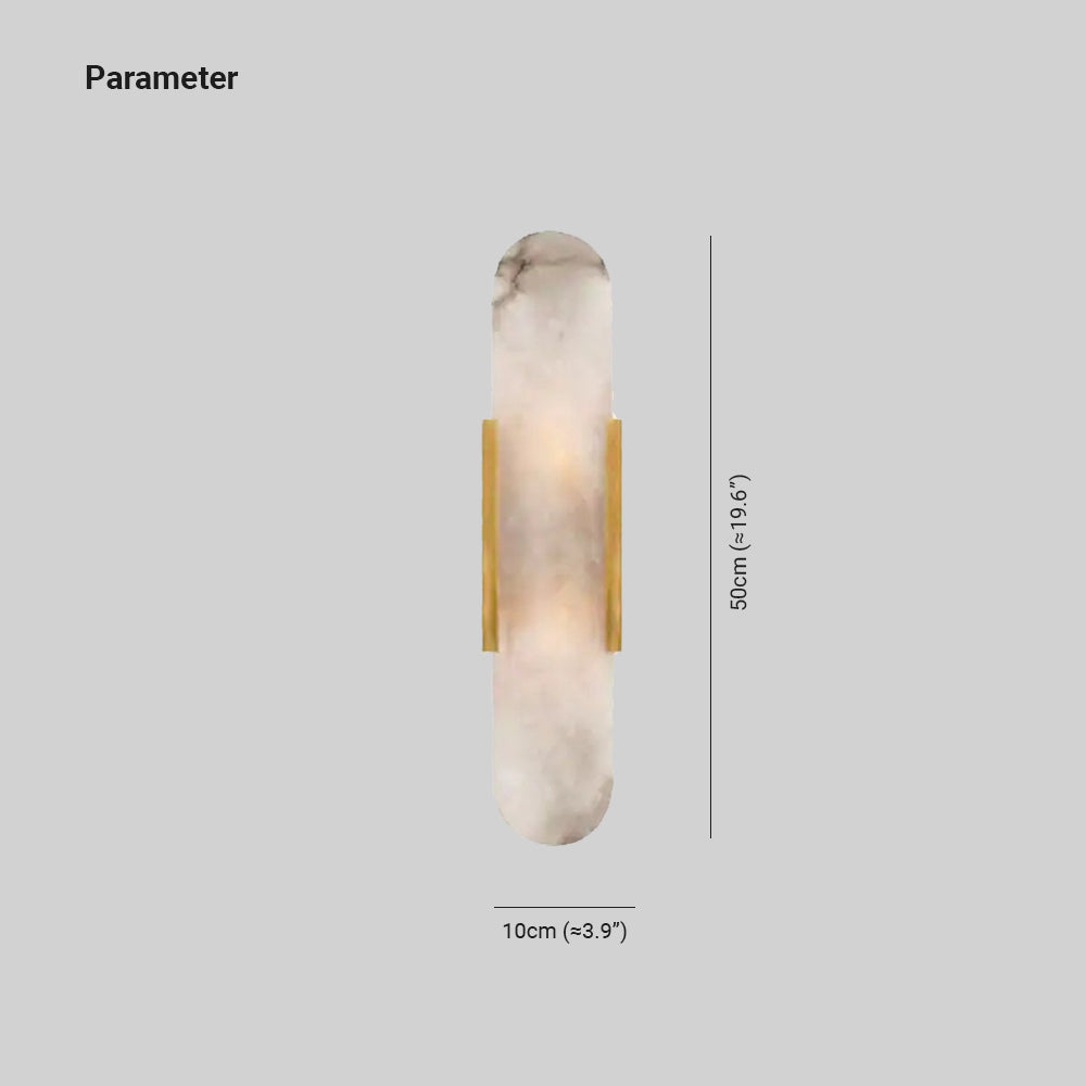 Arisha LED Wandleuchte Schwarz/Gold Ess/Schlafzimmer Metall/Dolomite