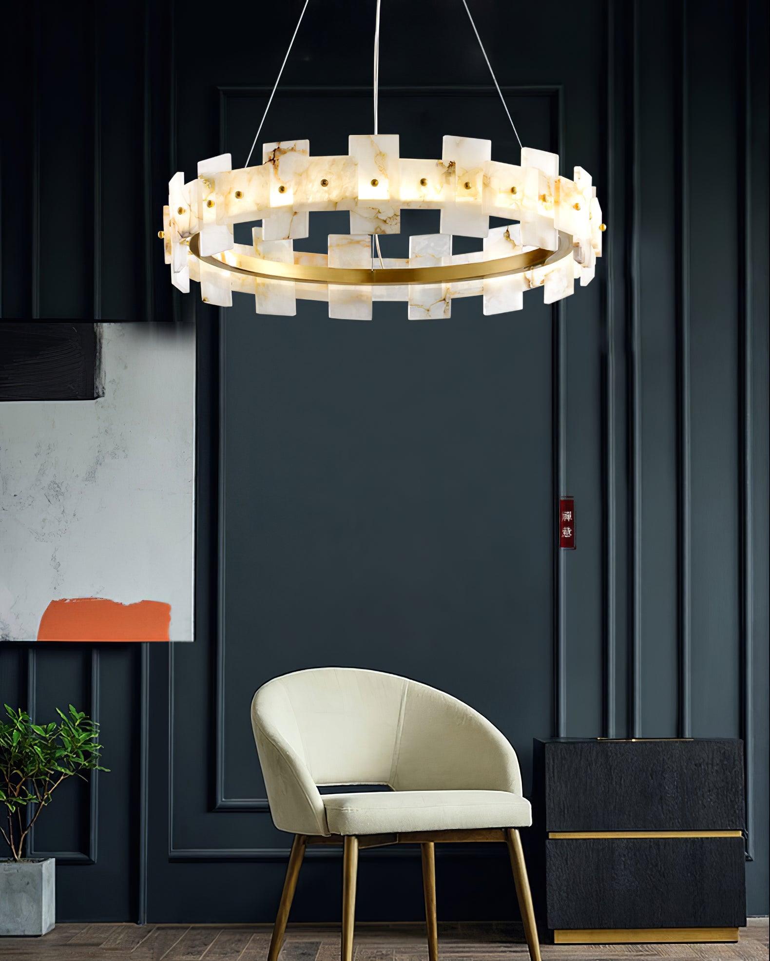 Casolarae Alabaster Chandelier - Neutralighting