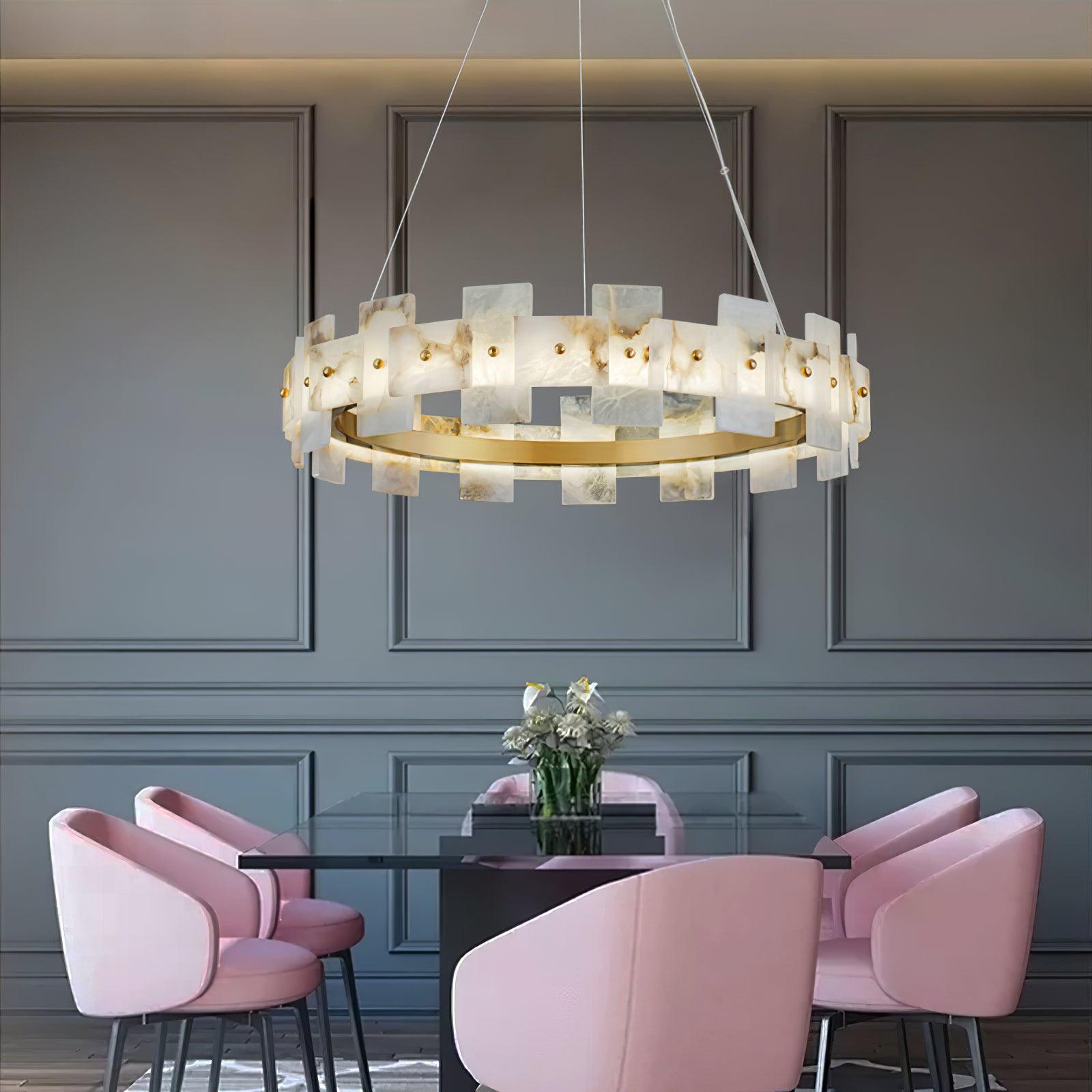 Casolarae Alabaster Chandelier - Neutralighting
