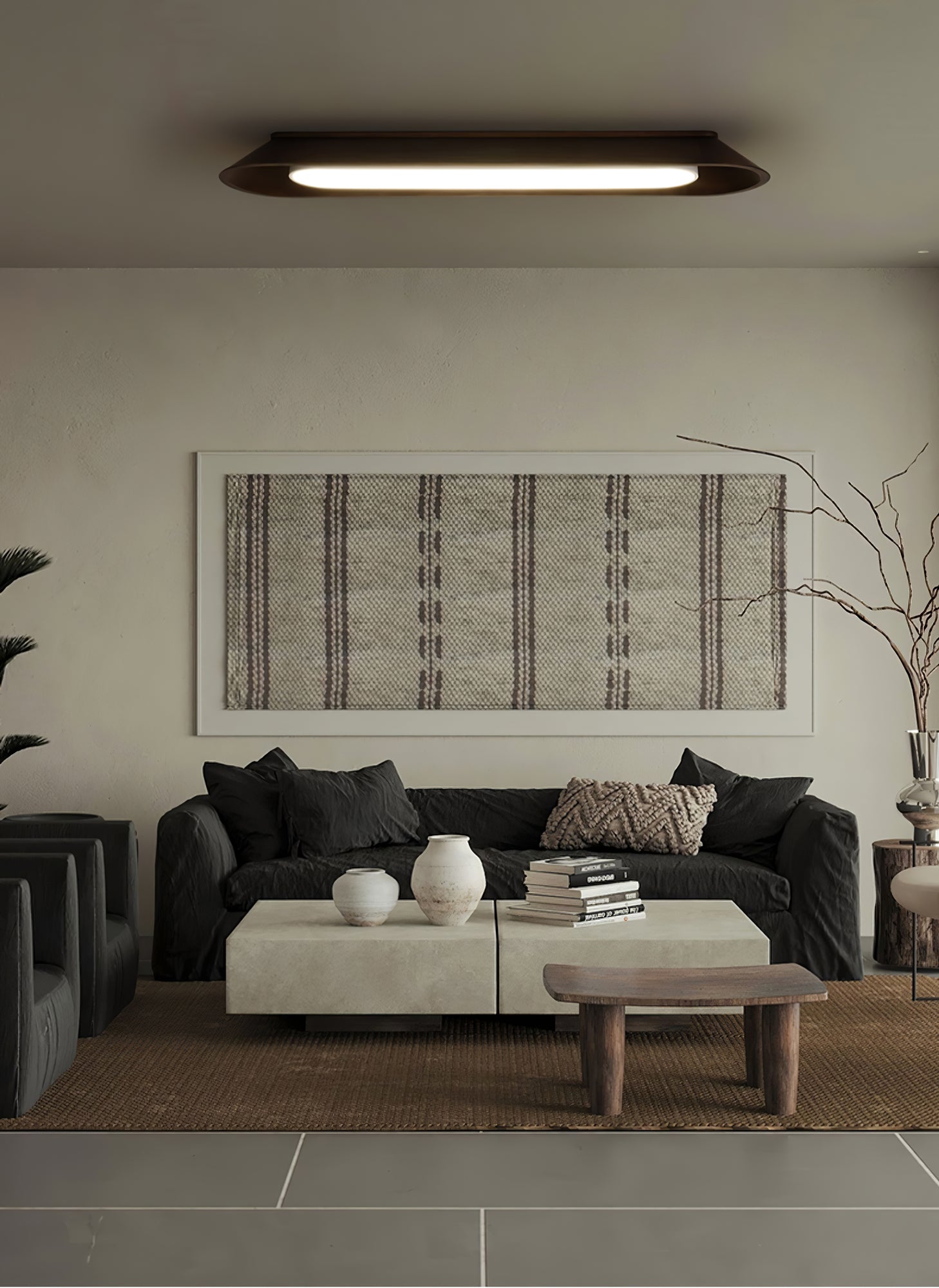 Icarira Modern Minimalistisch Kanal Deckenleuchte-Letslighting