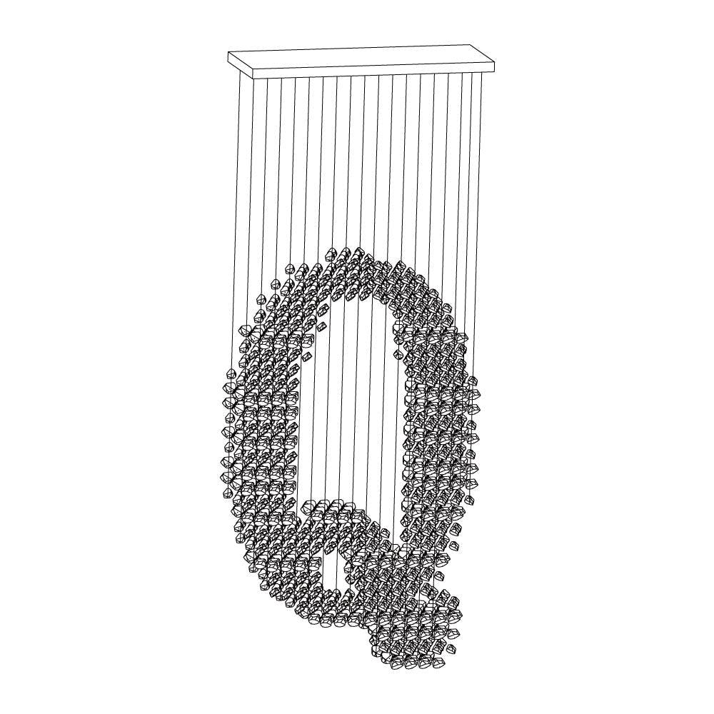 Zoe Modern Stone Chandeliers - Blowlighting