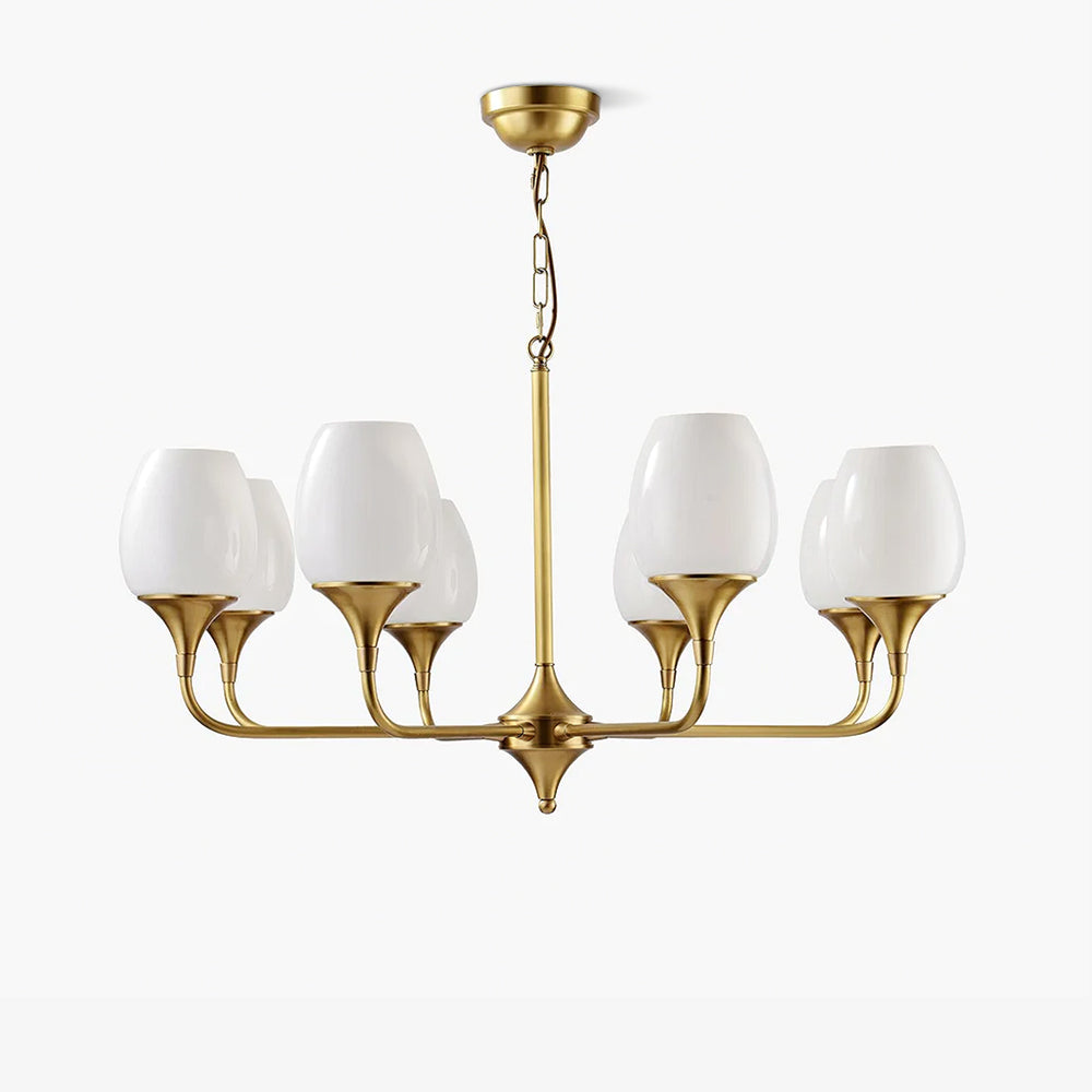 Gleam Eleganter Messing-Kronleuchter-Letslighting