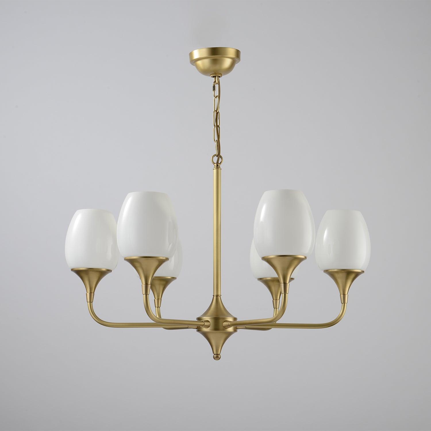 Gleam Eleganter Messing-Kronleuchter-Letslighting
